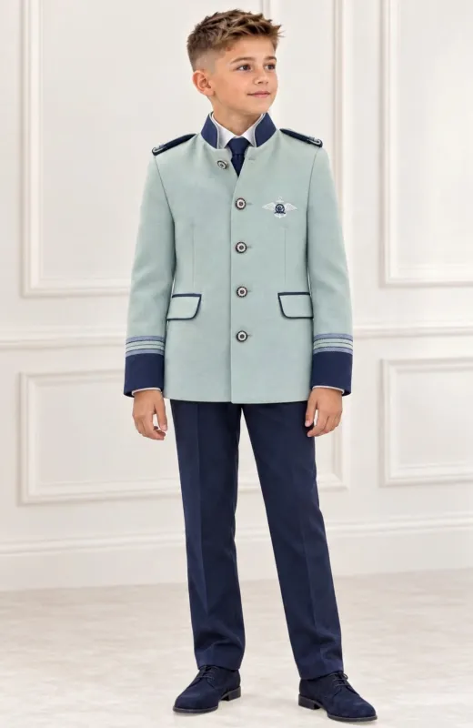 Traje de Comunión Almirante con chaleco y corbata Turquia