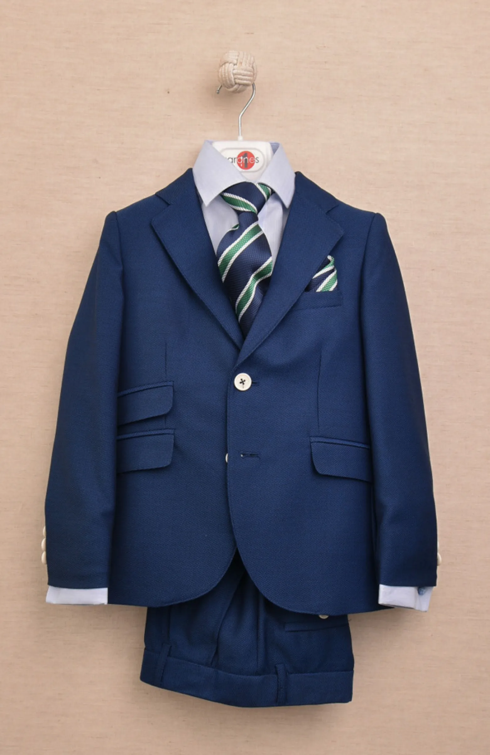 Traje de niño azul para Ceremonia