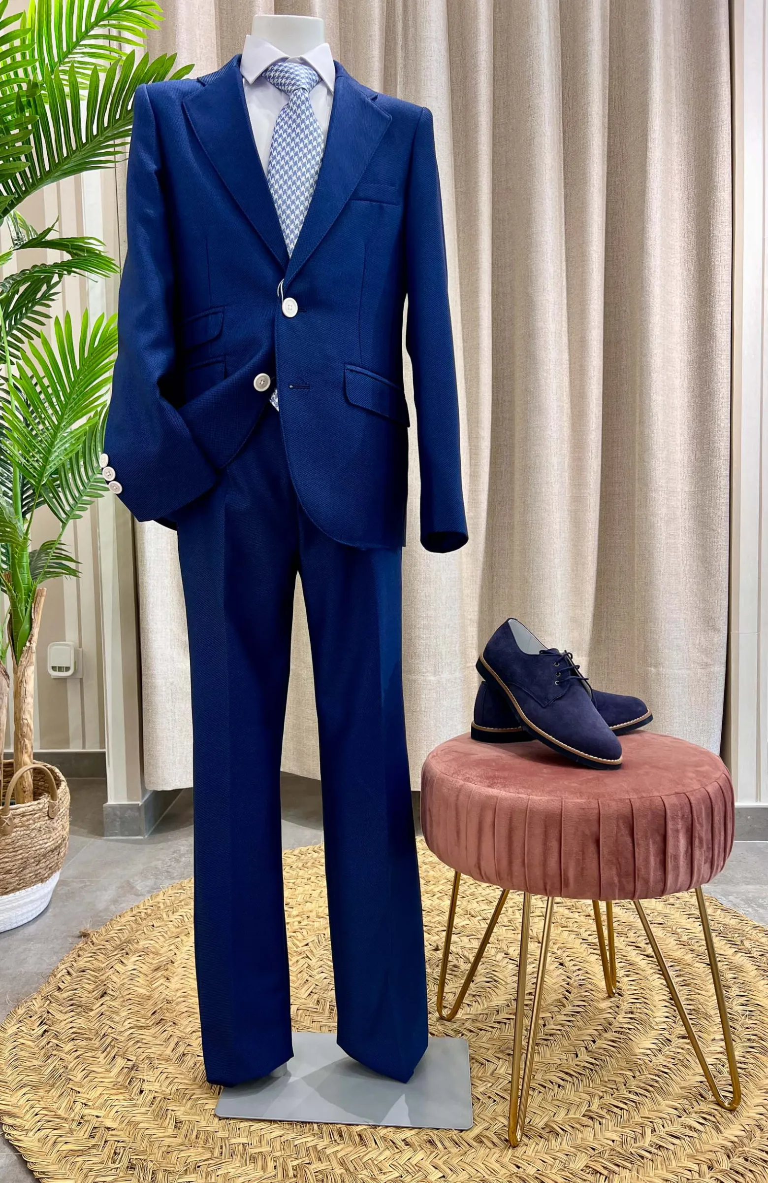 Traje de niño azul para Ceremonia