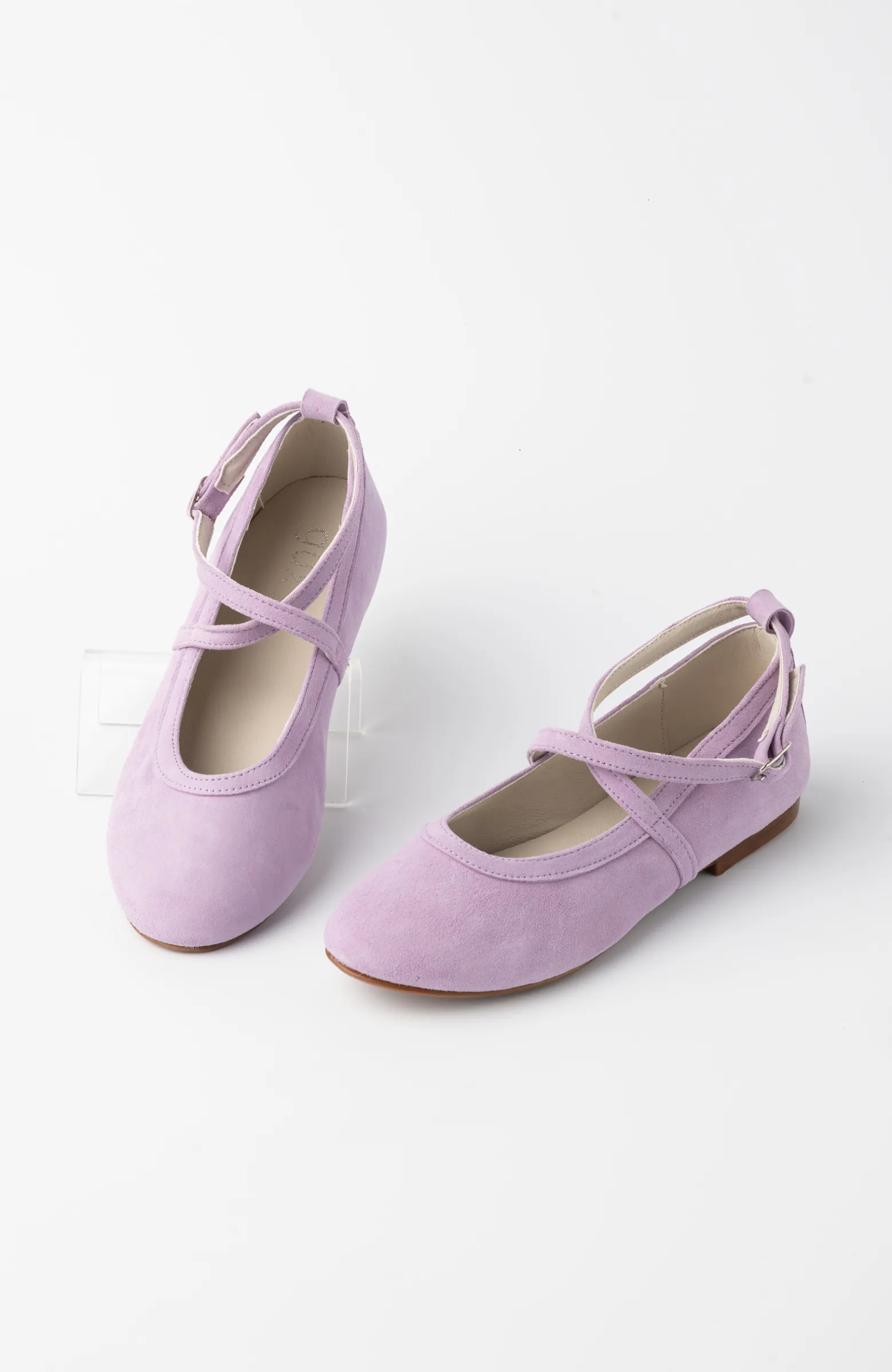 Zapatos de Comunión para niña de ante 