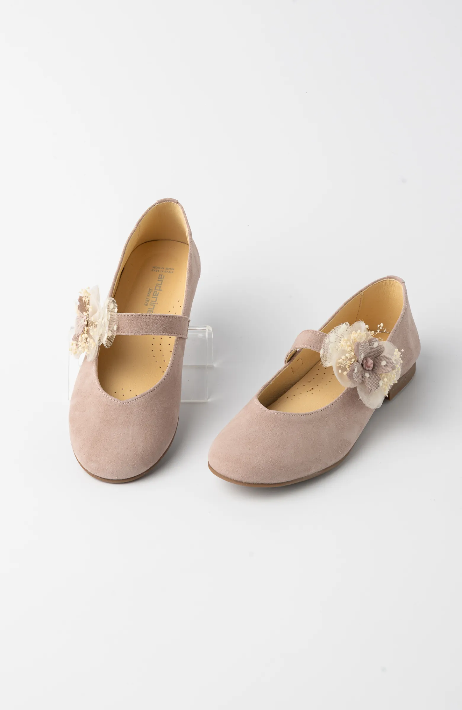 Zapatos de vestir niña ante