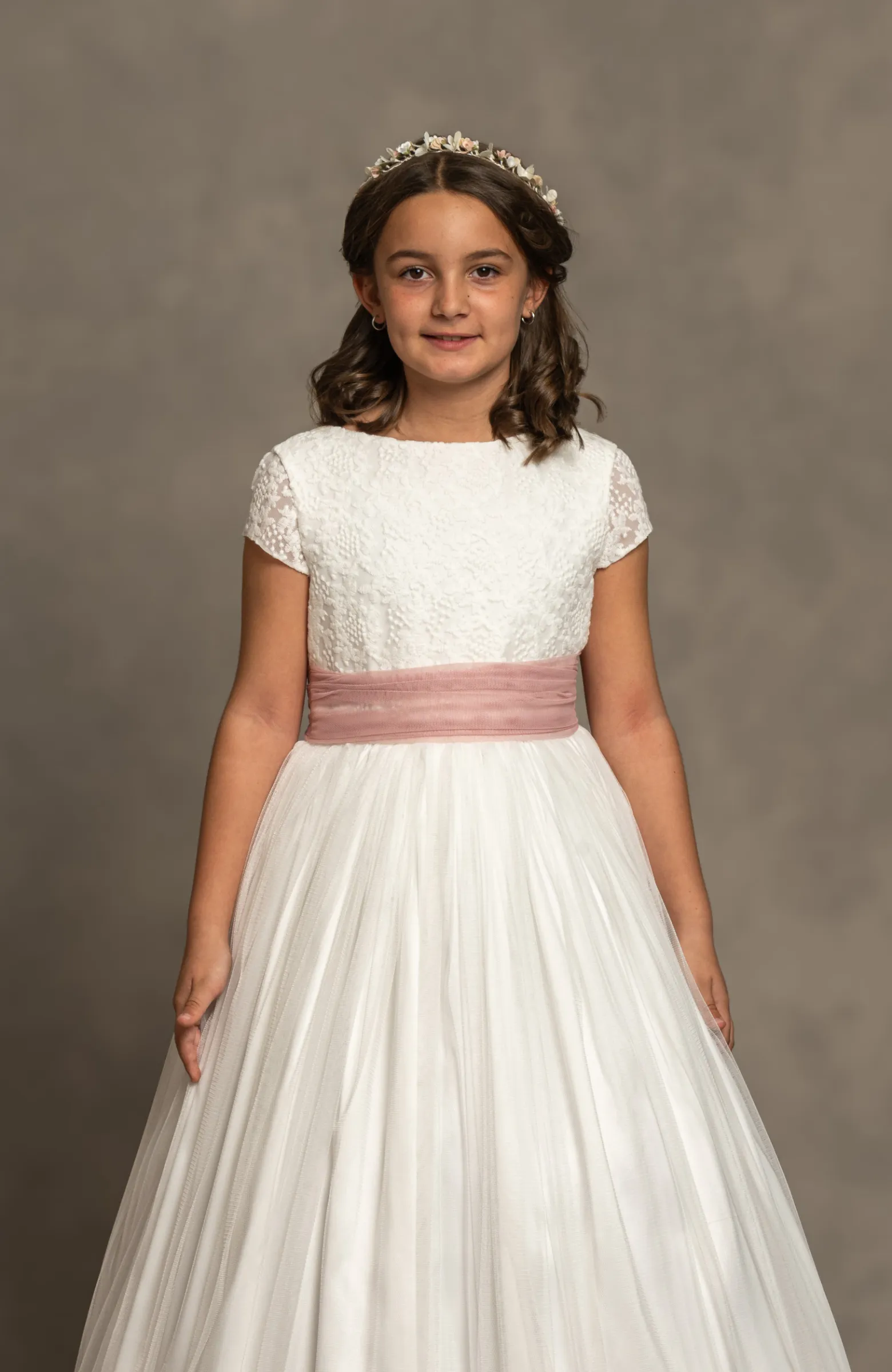 VESTIDO COMUNION NIÑA MOSCU
