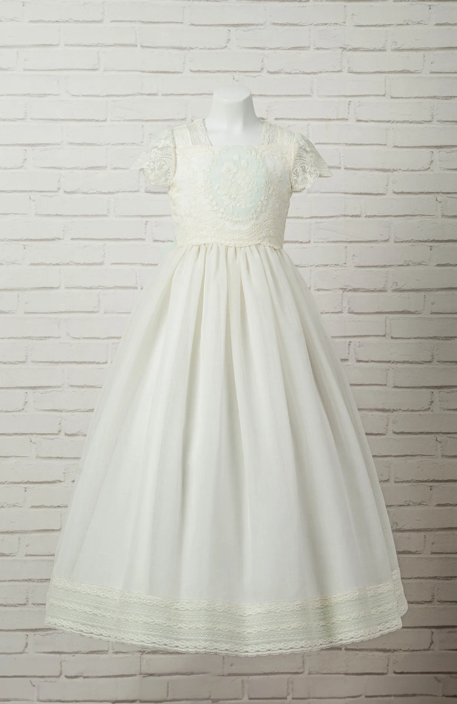 Vestido de Comunión niña Outlet romántico