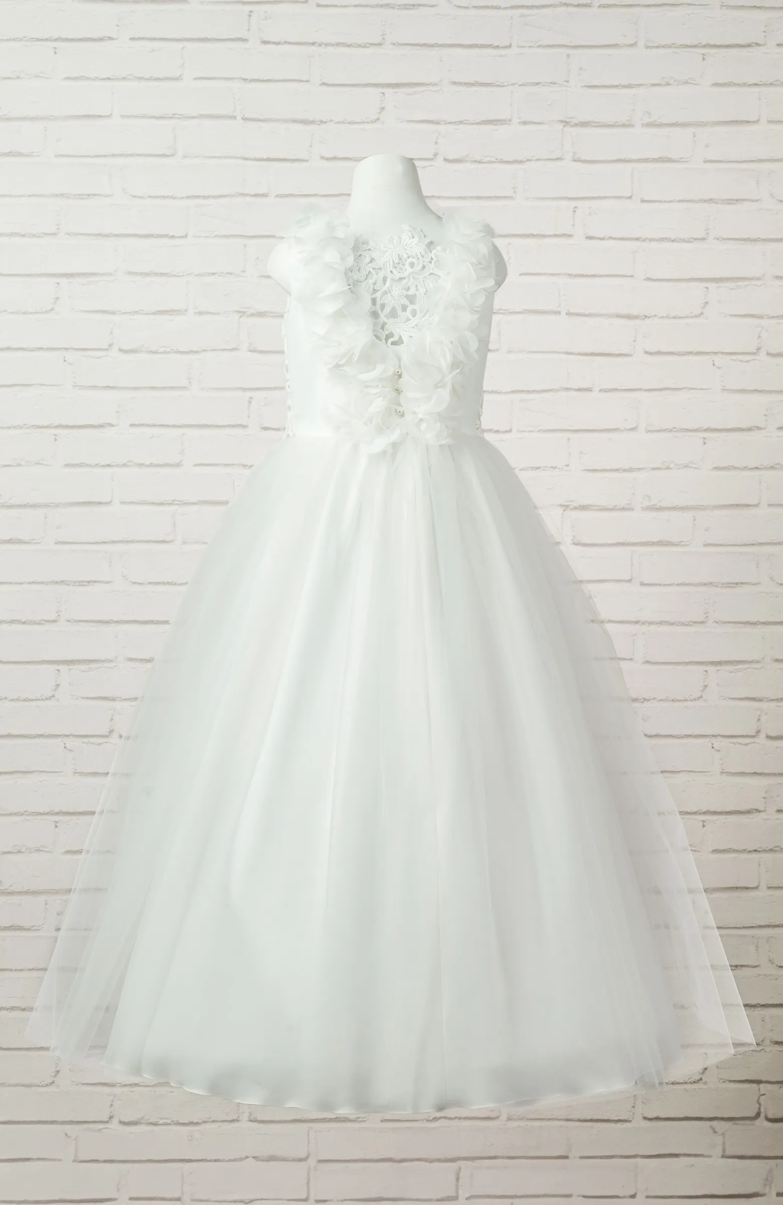 Vestido de Comunión niña Outlet largo niña ideal para fiesta