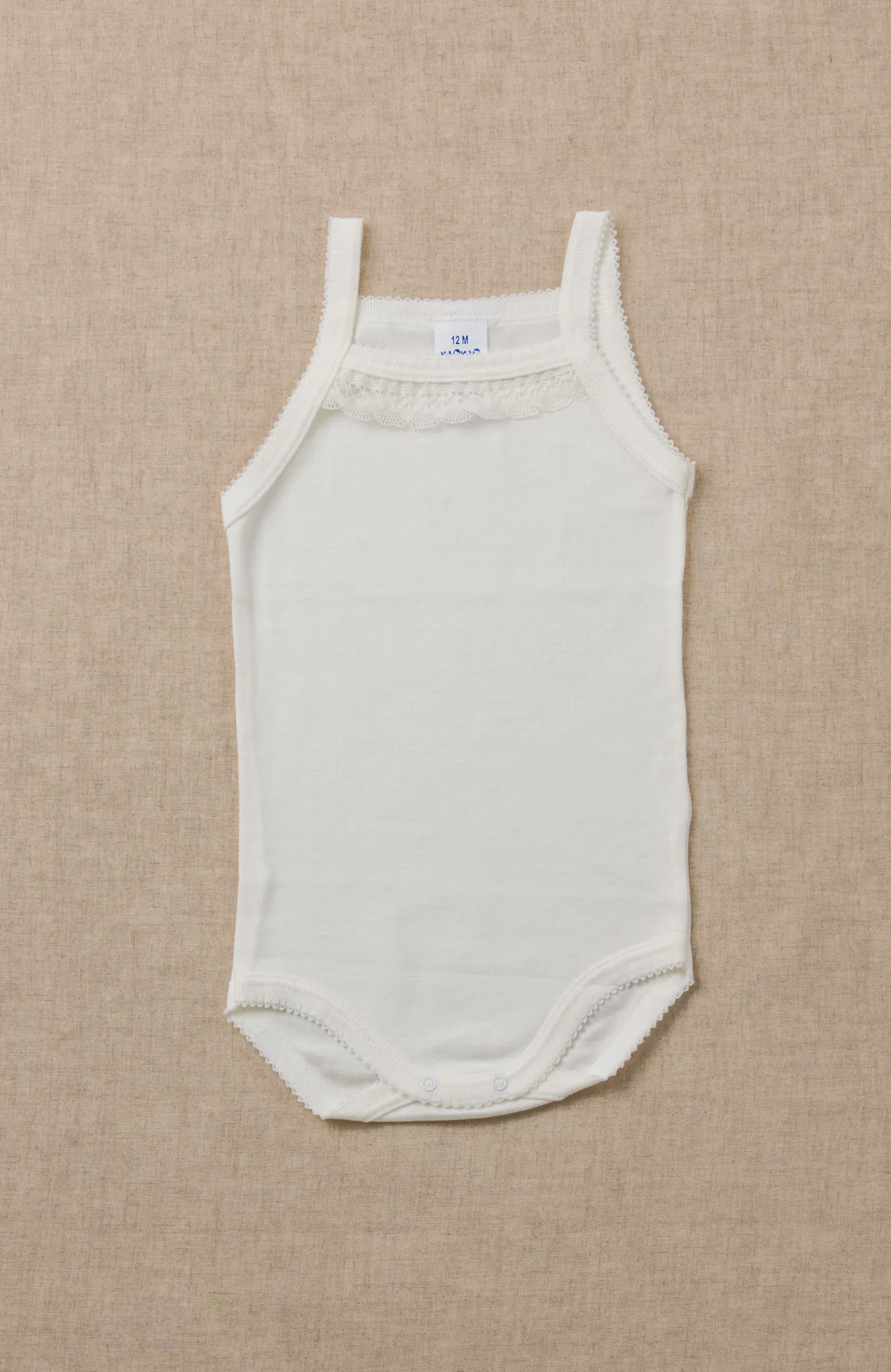 Body bebé ceremonia algodón tirantes  Lerma, ideal para Bautizo