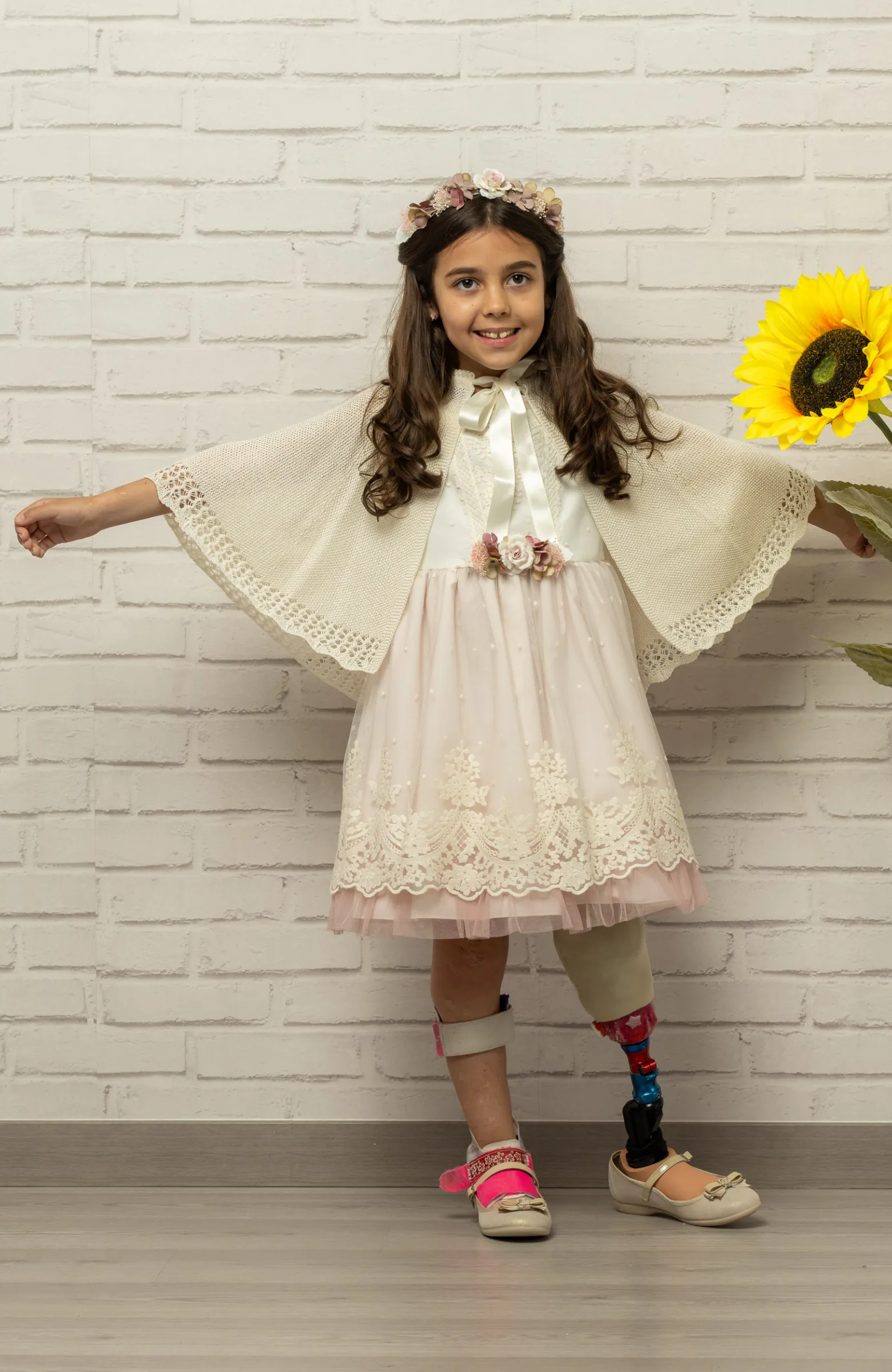 Capa niña ceremonia
