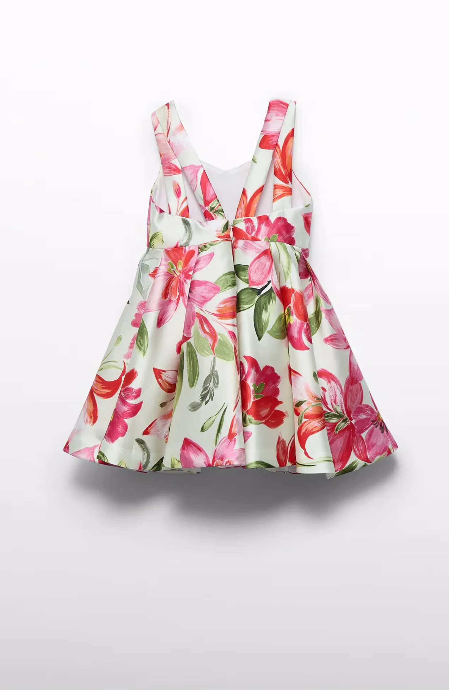 Vestido niña ceremonia estampado flores para arras