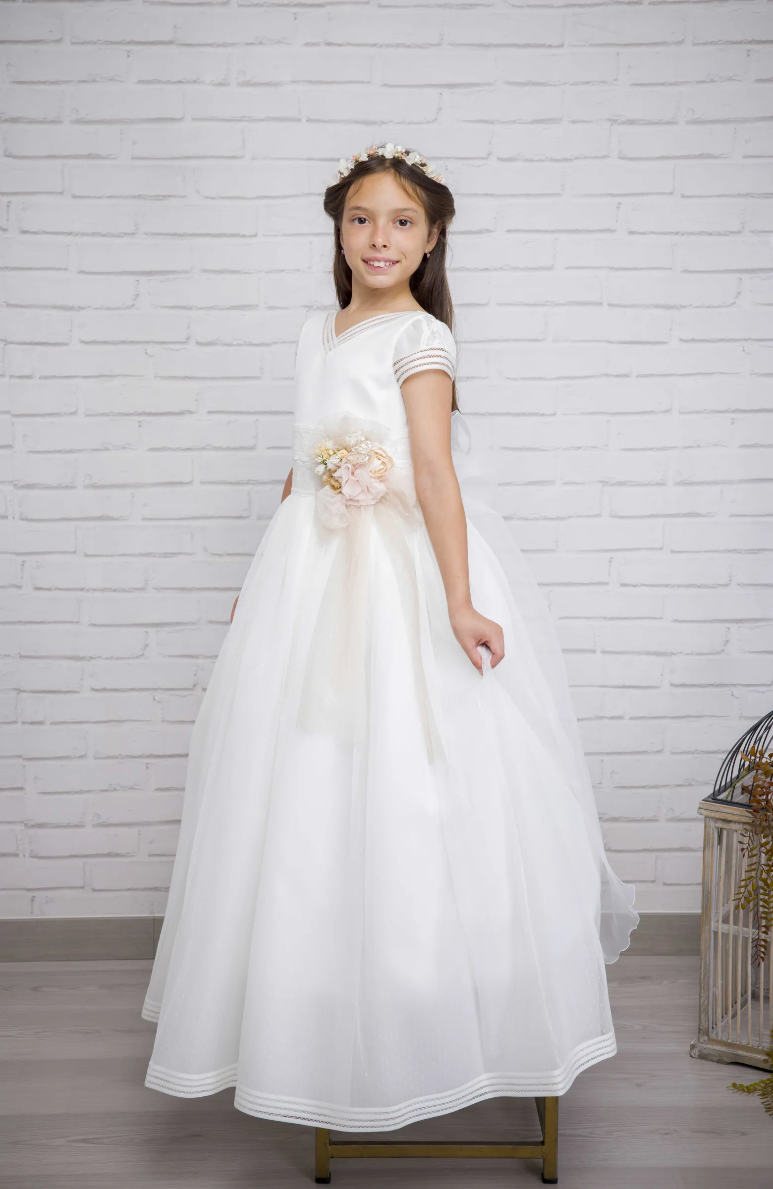 Vestido Comunión niña outlet Real