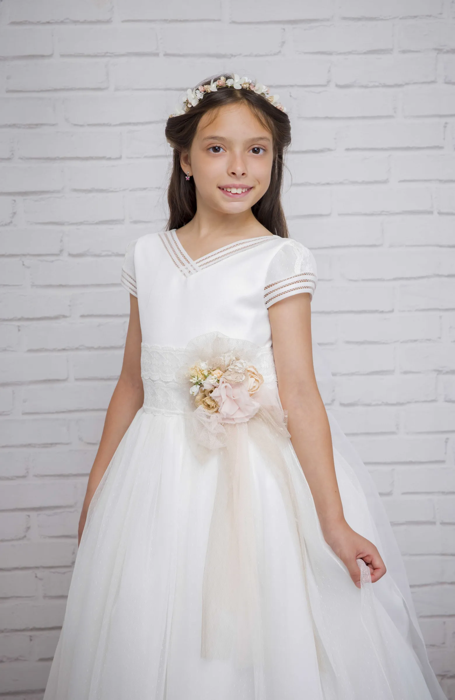 Vestido Comunión niña outlet Real