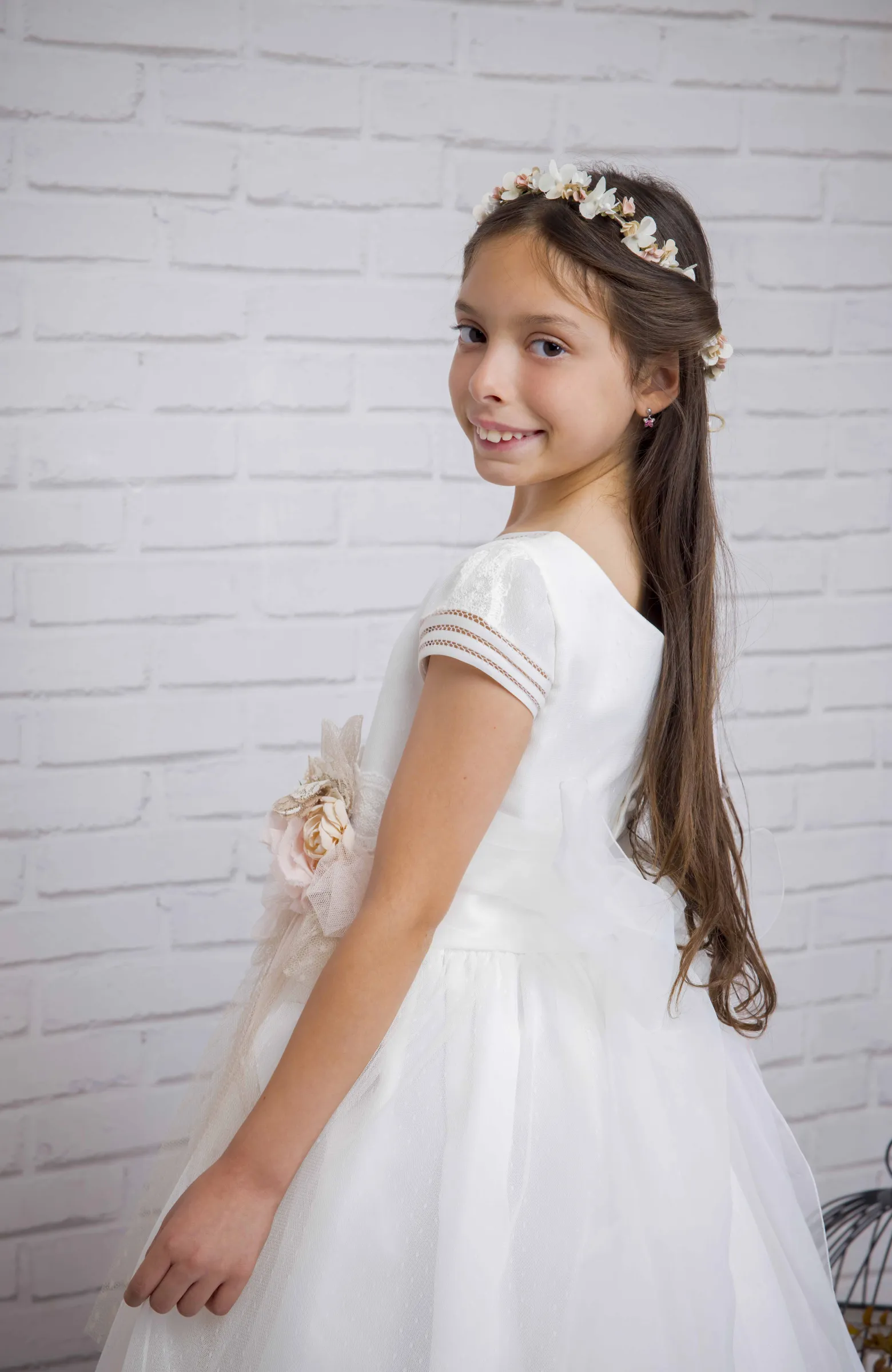 Vestido Comunión niña outlet Real
