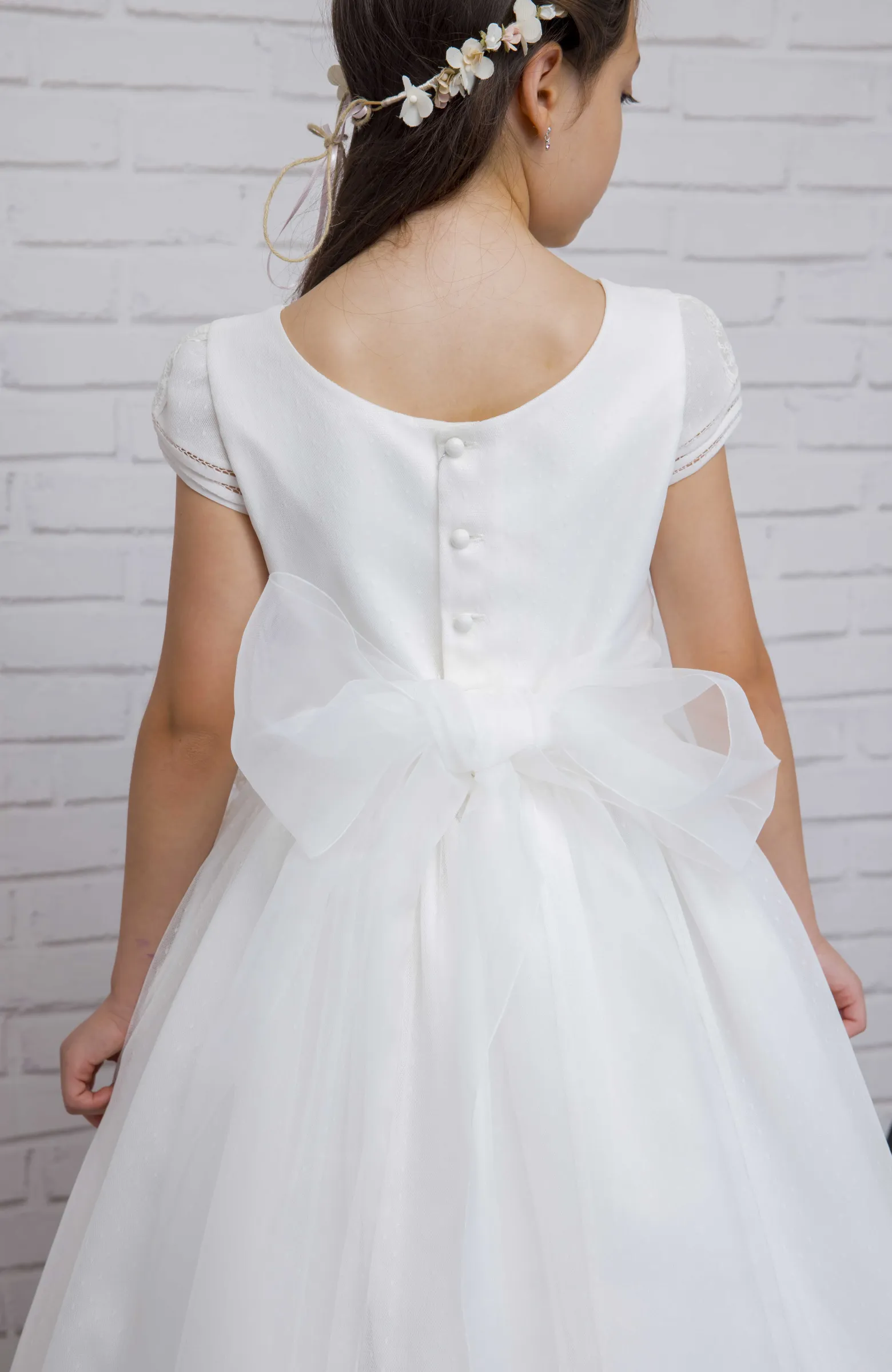 Vestido Comunión niña outlet Real