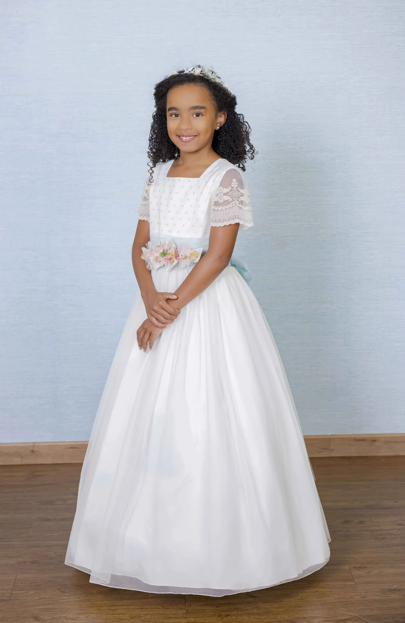 Vestido Comunión niña bodoques Cristina