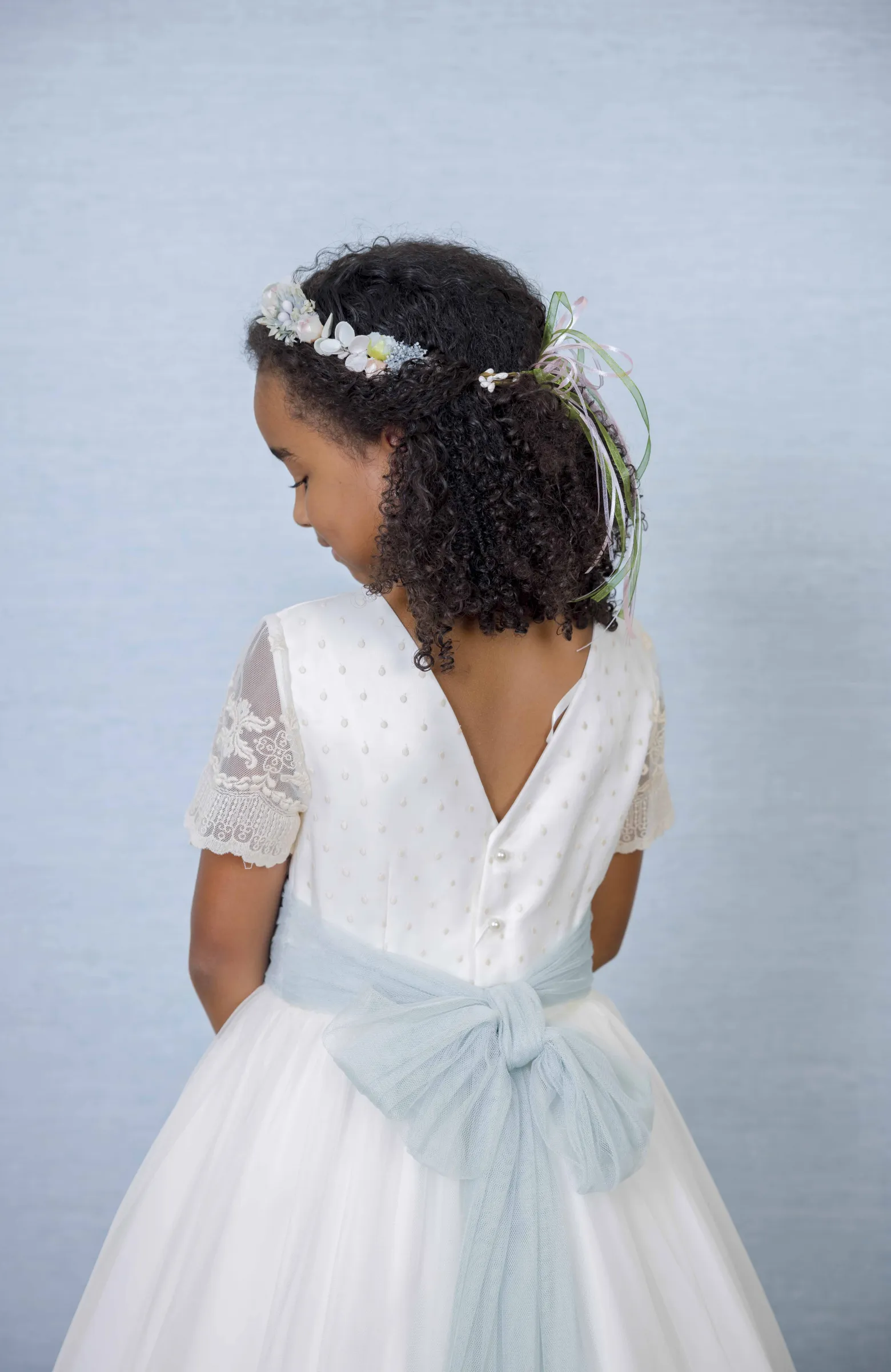 Vestido Comunión niña bodoques Cristina