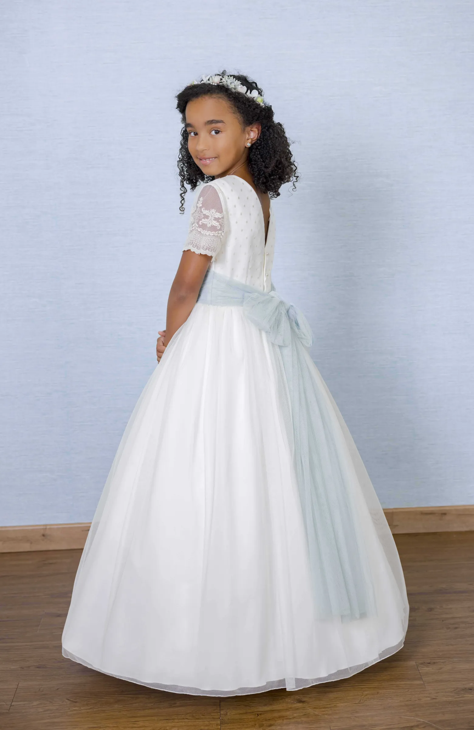 Vestido Comunión niña bodoques Cristina