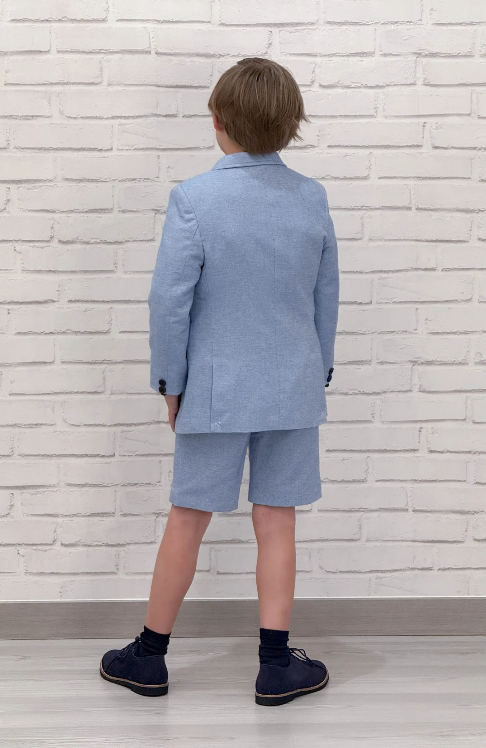 Chaqueta americana niño ceremonia azul Paolo Chaqueta americana niño ceremonia azul de varones