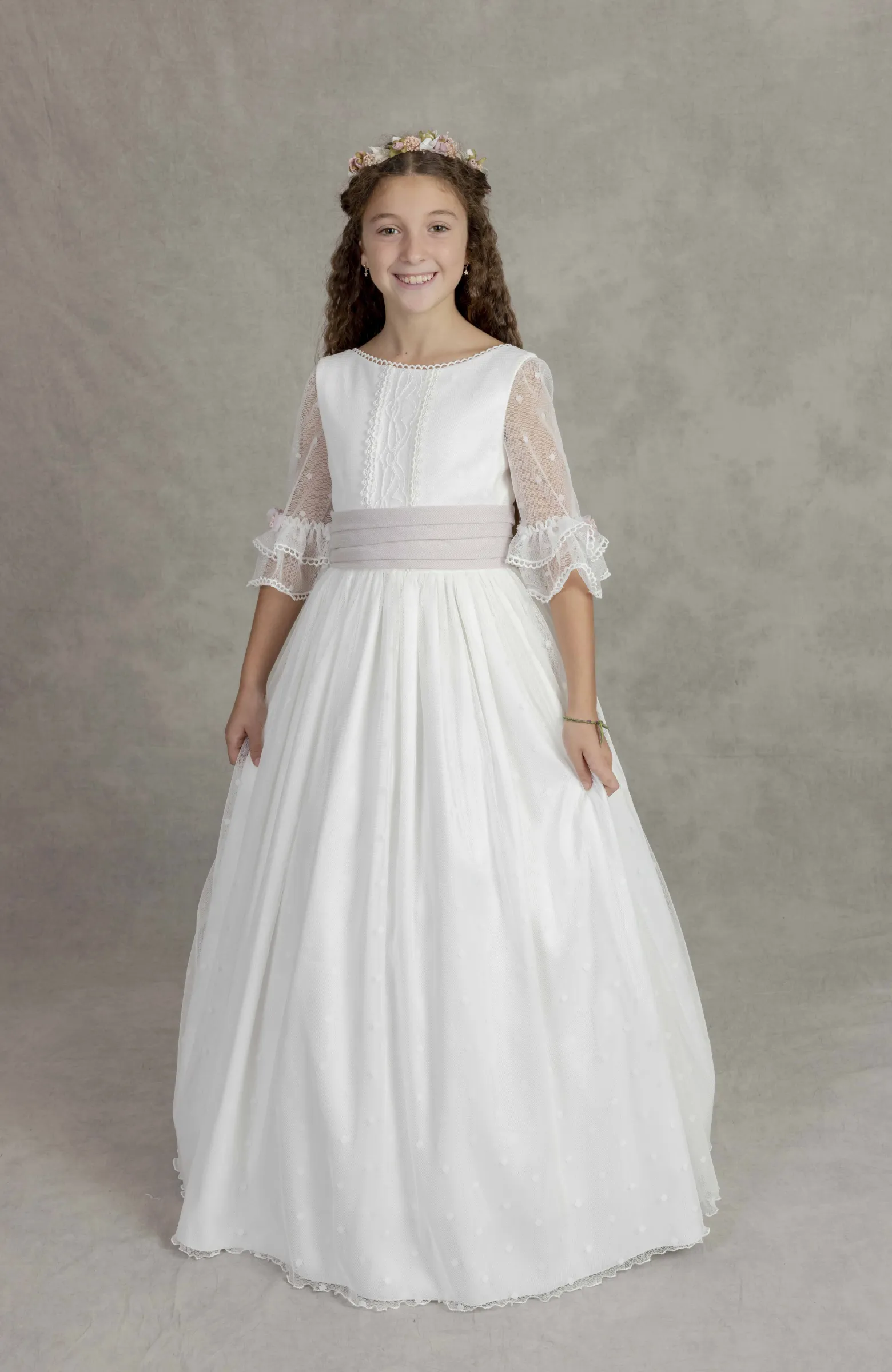 Vestido niña Comunión Lirio Vestido niña Comunión Lirio