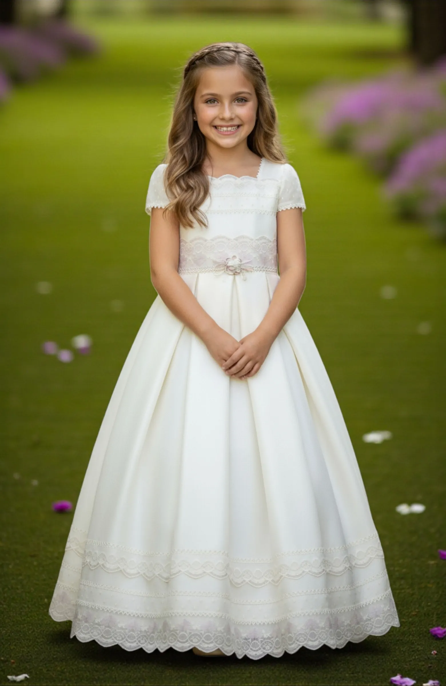 Vestido de Comunión niña Outlet Lavanda Vestido de Comunión niña Outlet Lavanda