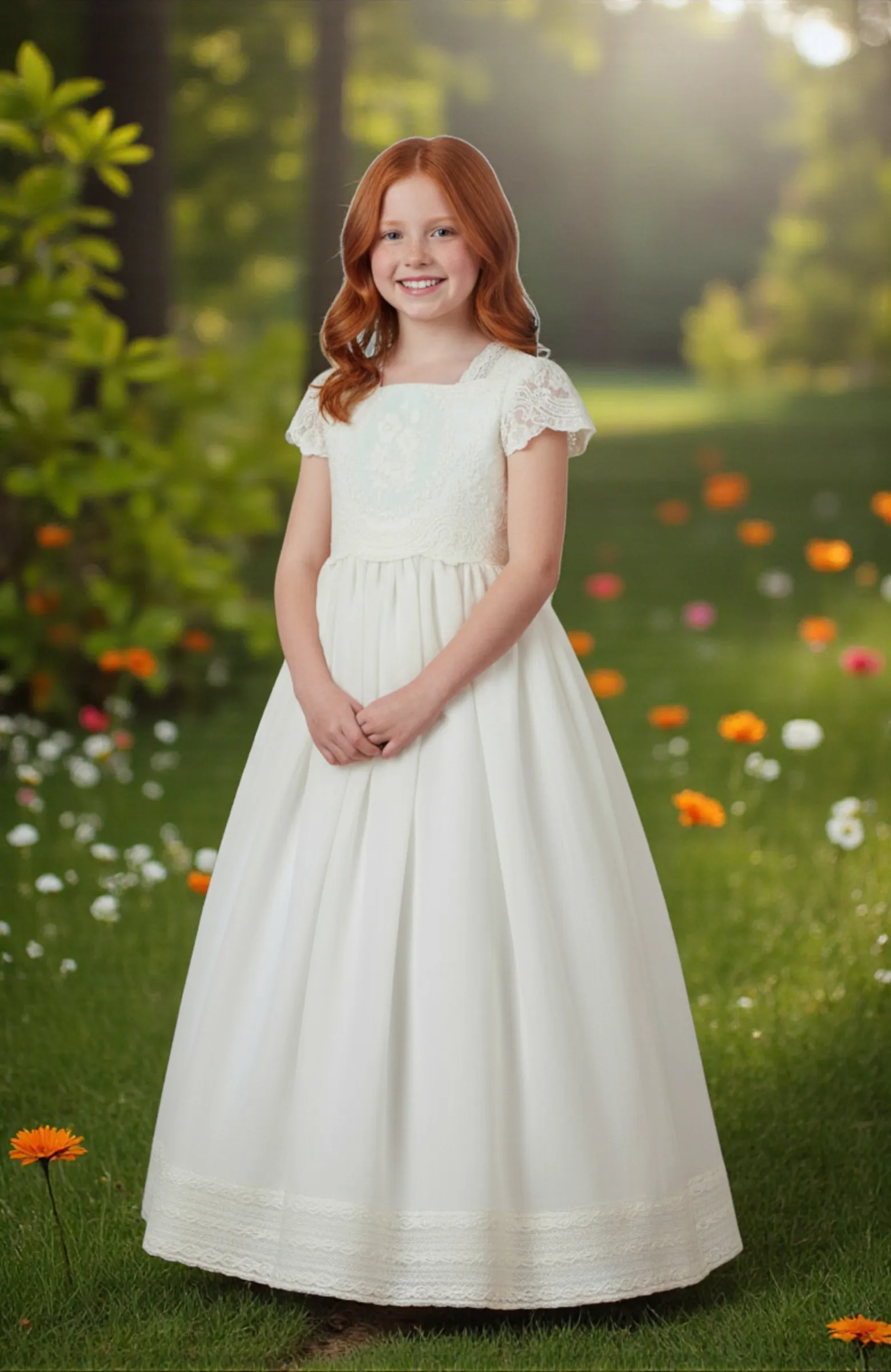 Vestido de Comunión niña Outlet Caléndula