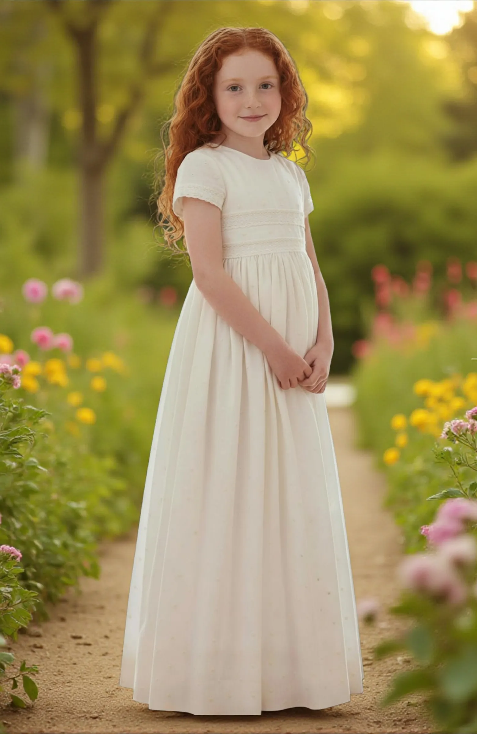 Vestido de Comunión niña Outlet Azucenita Vestido de Comunión niña Outlet Azucenita