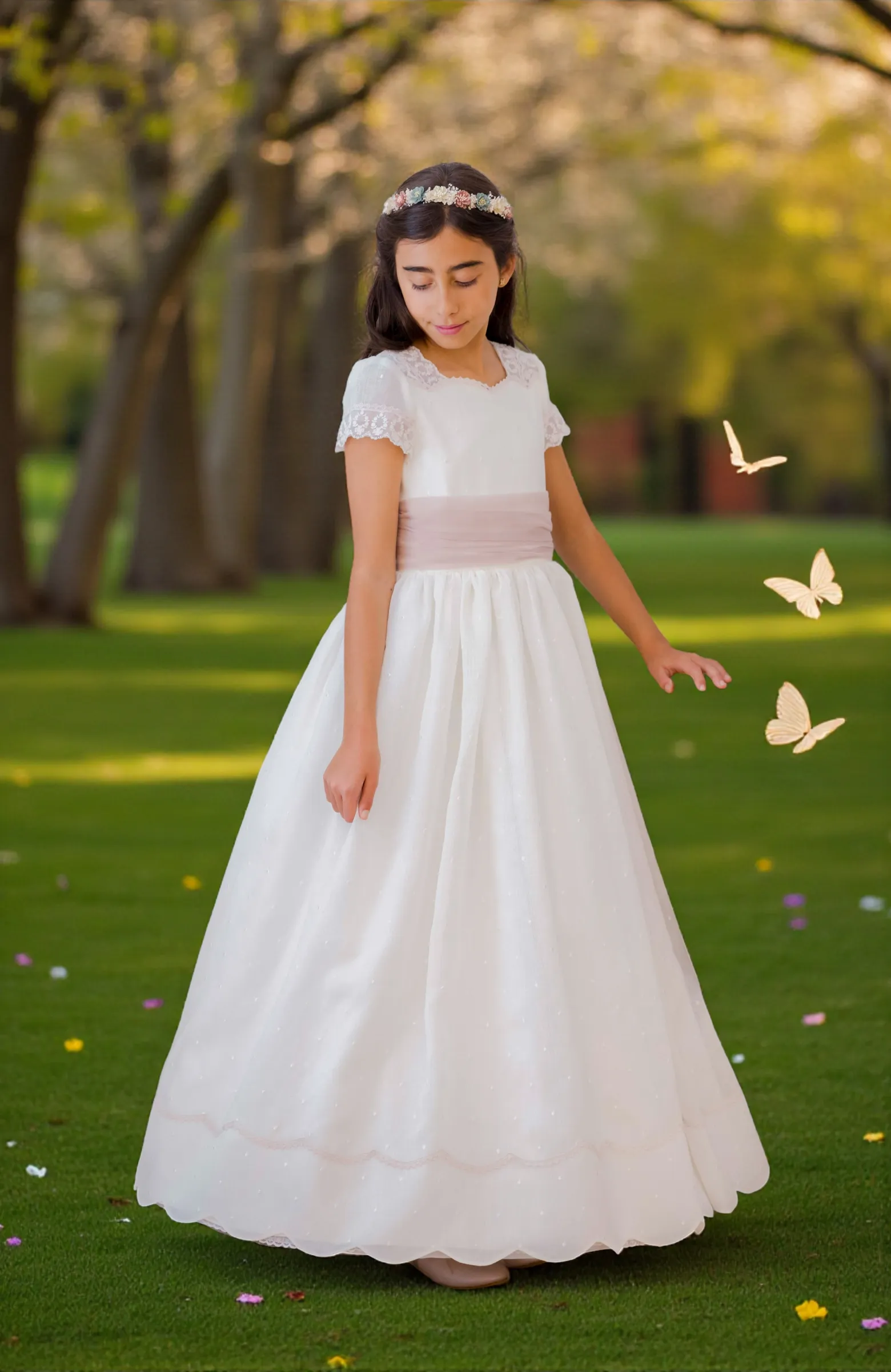 Vestido de Comunión niña Outlet Camelia