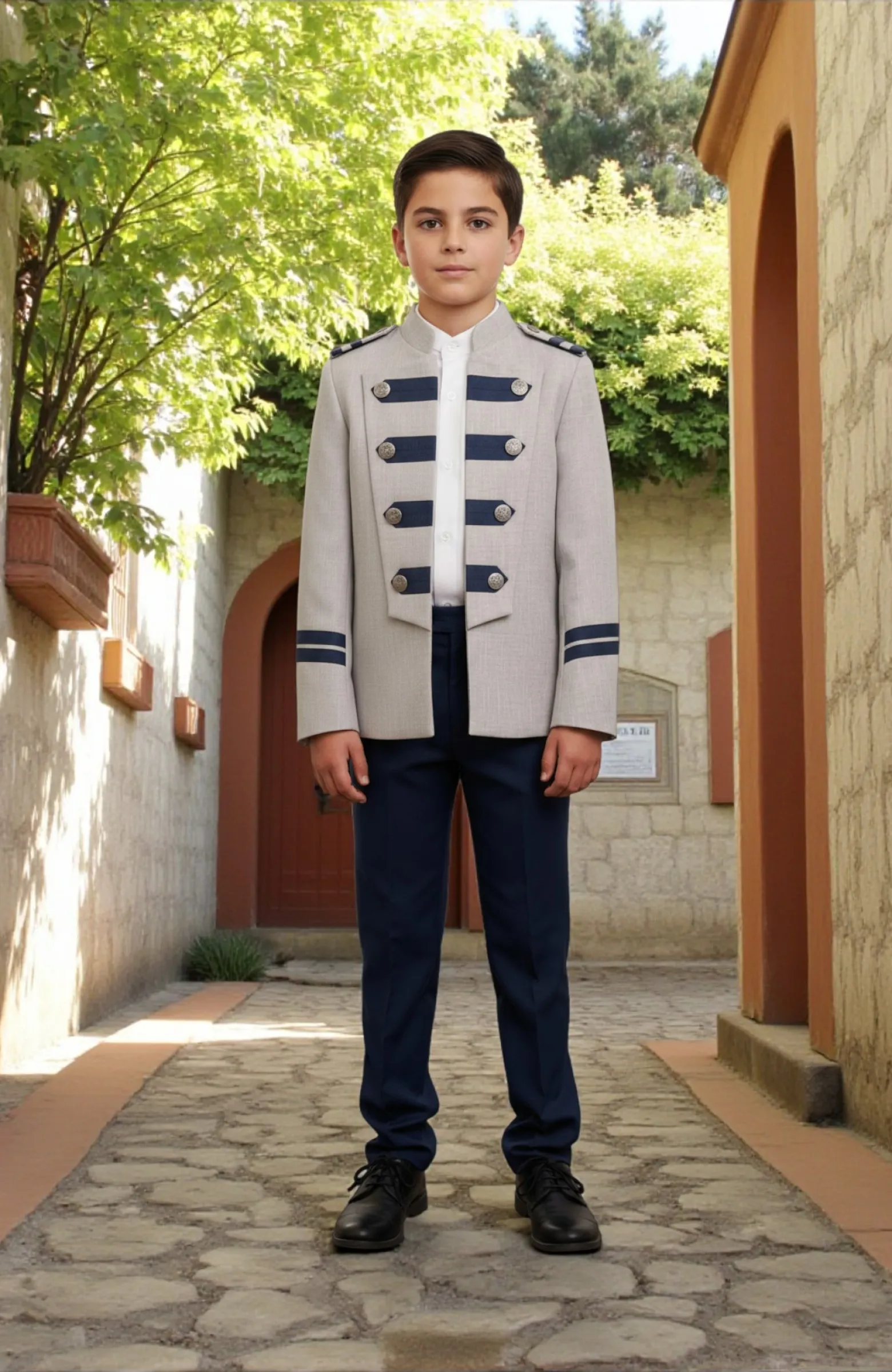 Traje de Comunión niño sin corbata