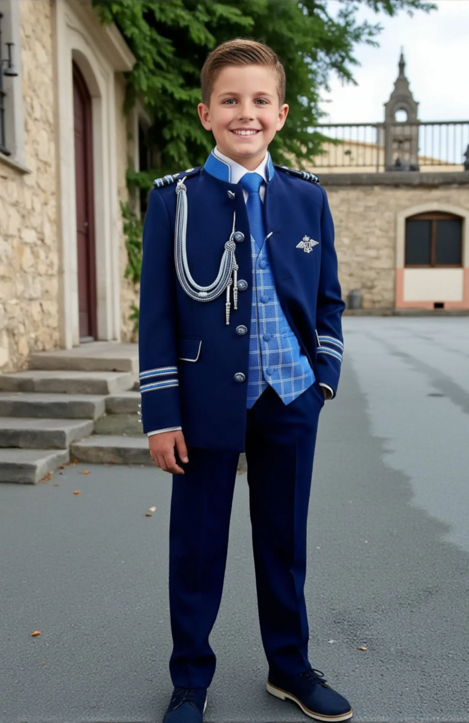 Hecho para brillar  Traje de Comunión Almirante en Madrid y Guadalajara