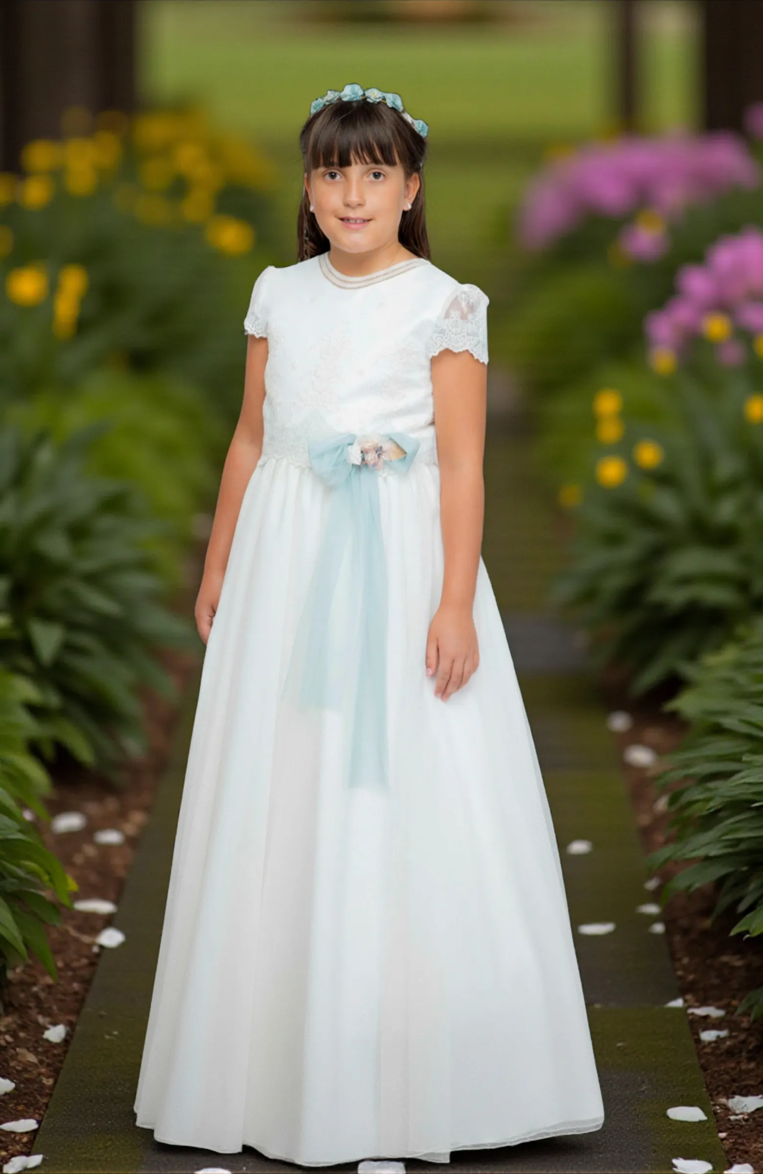 Vestido de Comunión niña Outlet Fresia