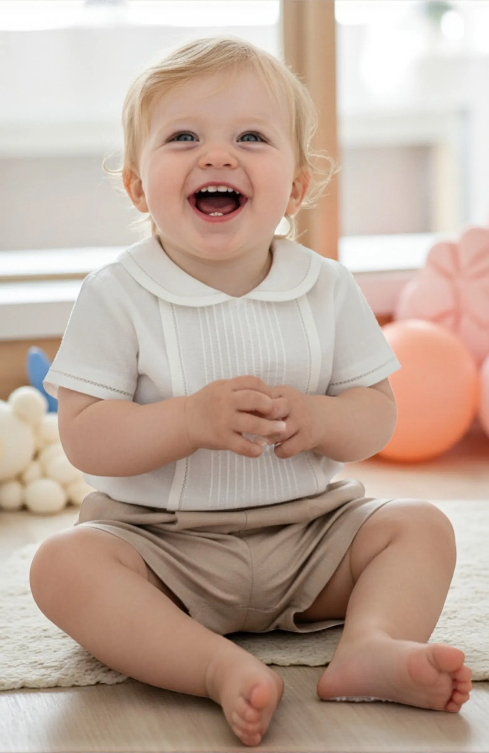 Traje Bautizo niño elegante  tostado  Daniel Traje Bautizo niño elegante  tostado  Daniel