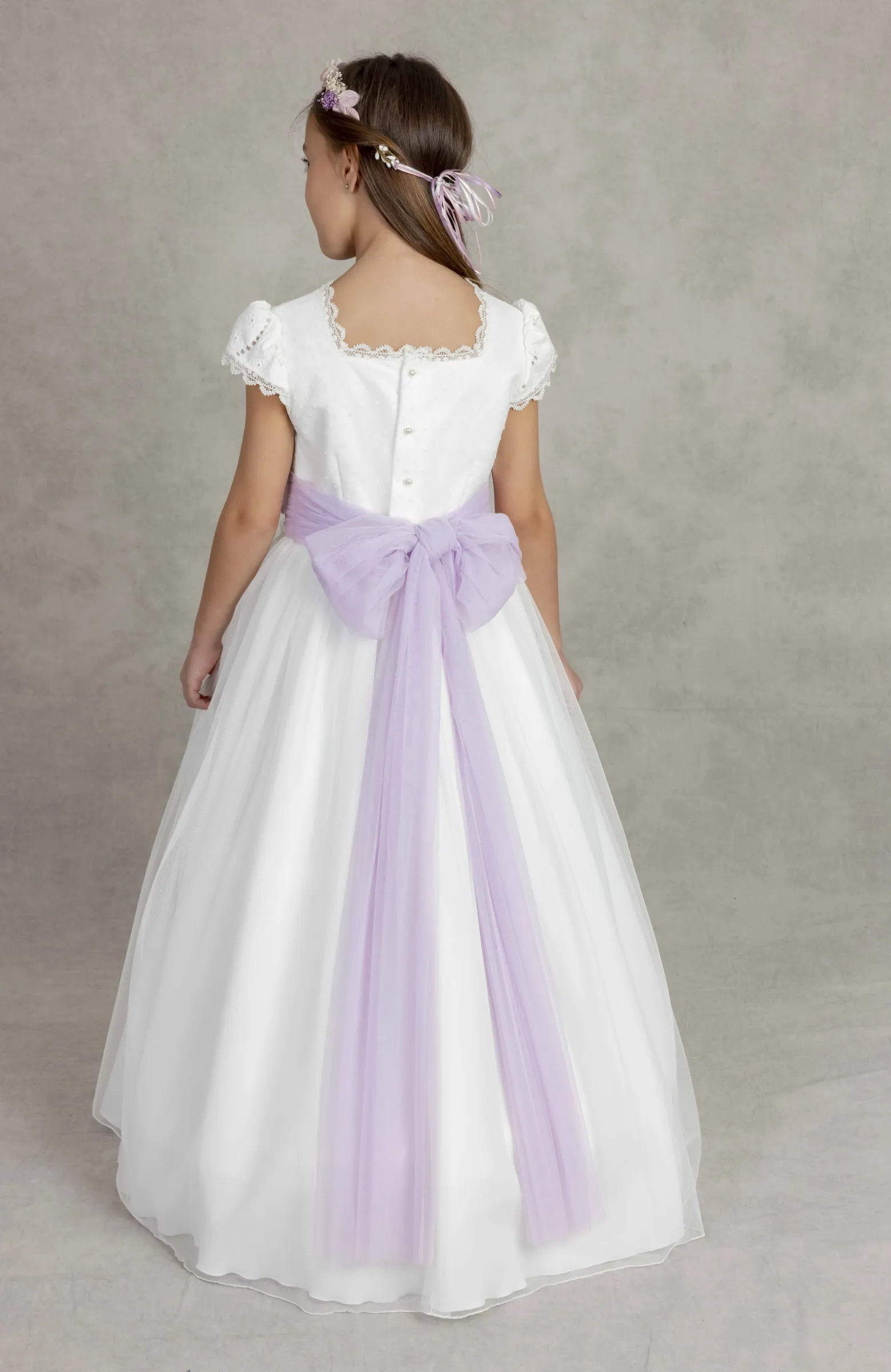 vestido Comunión Lila vestido Comunión Lila