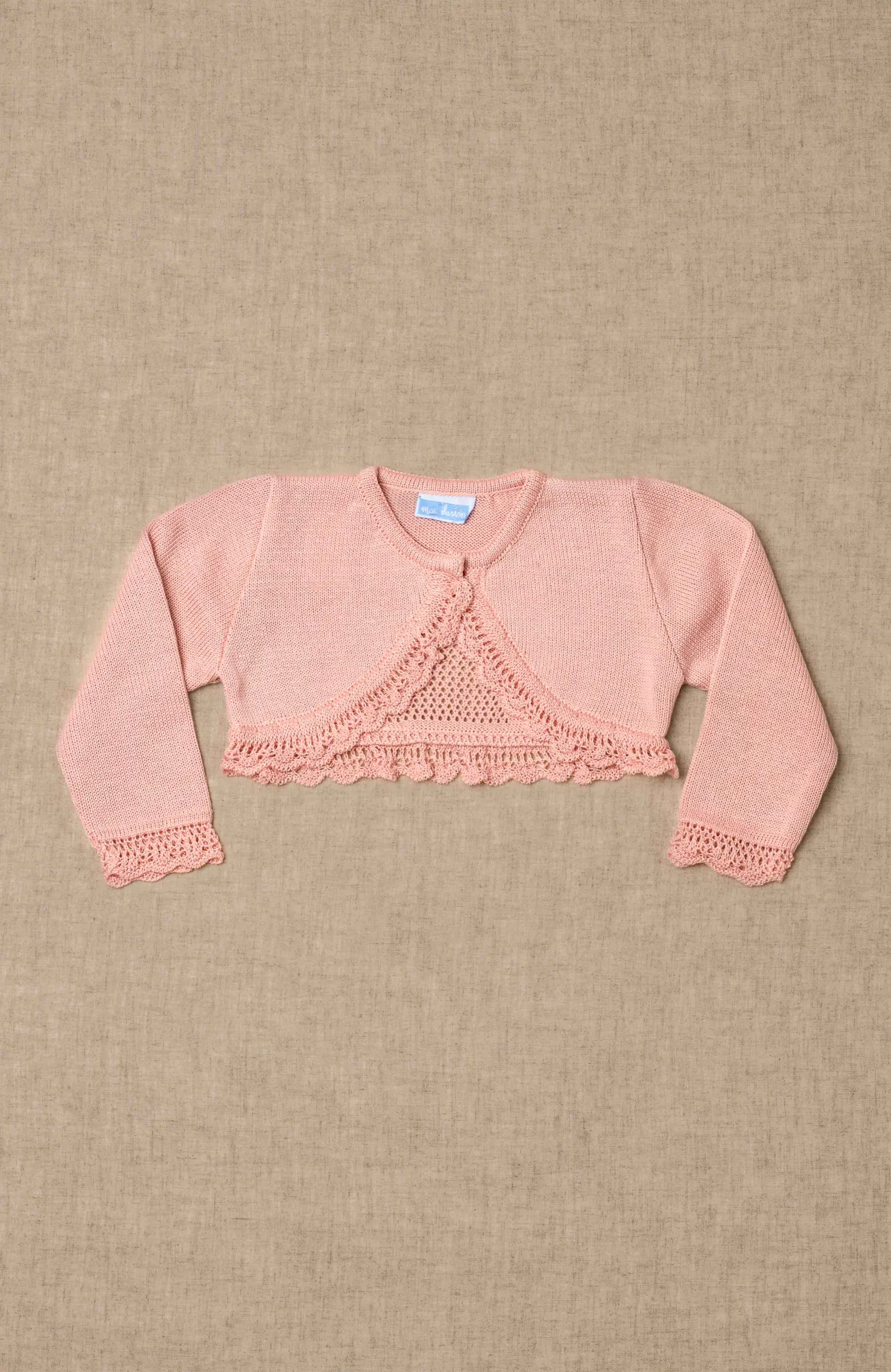 Chaqueta niña ceremonia rosa Mac Chaqueta niña ceremonia rosa Mac