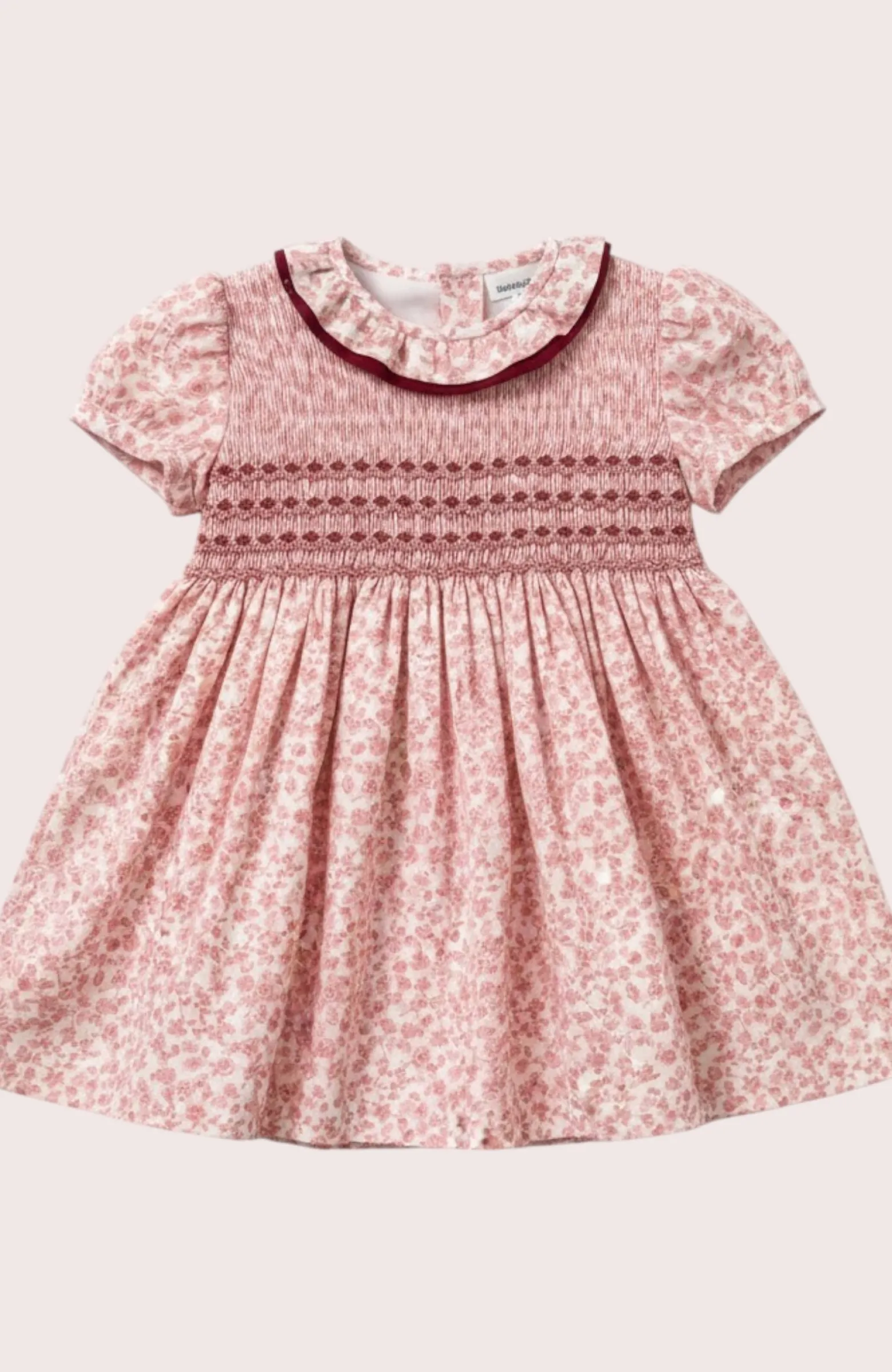 Vestido nido de abeja Julieta Vestido nido de abeja Julieta