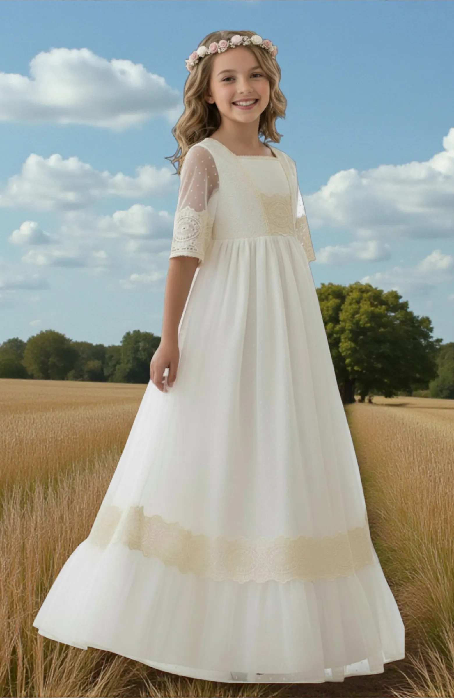 Vestido niña Comunión outlet