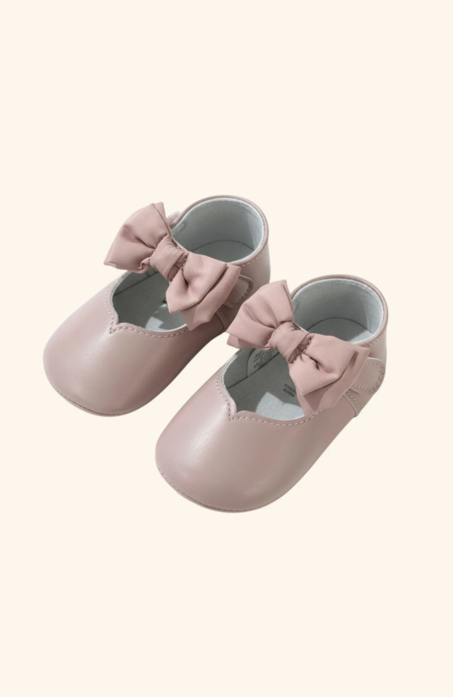 Zapato bebé Bautizo rosa