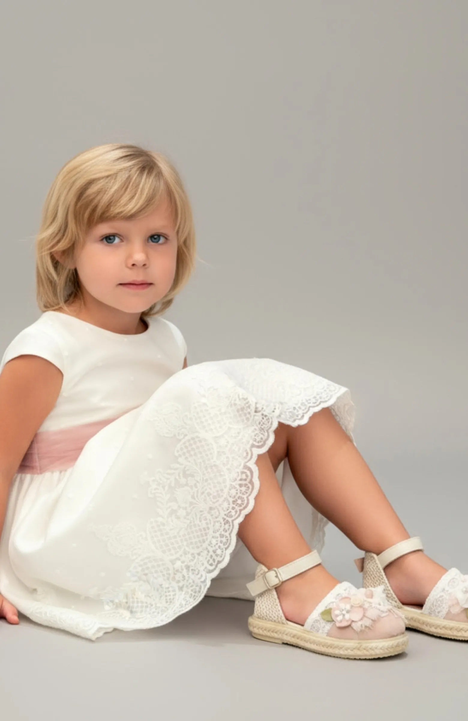 Esparteña niña Puve rosa