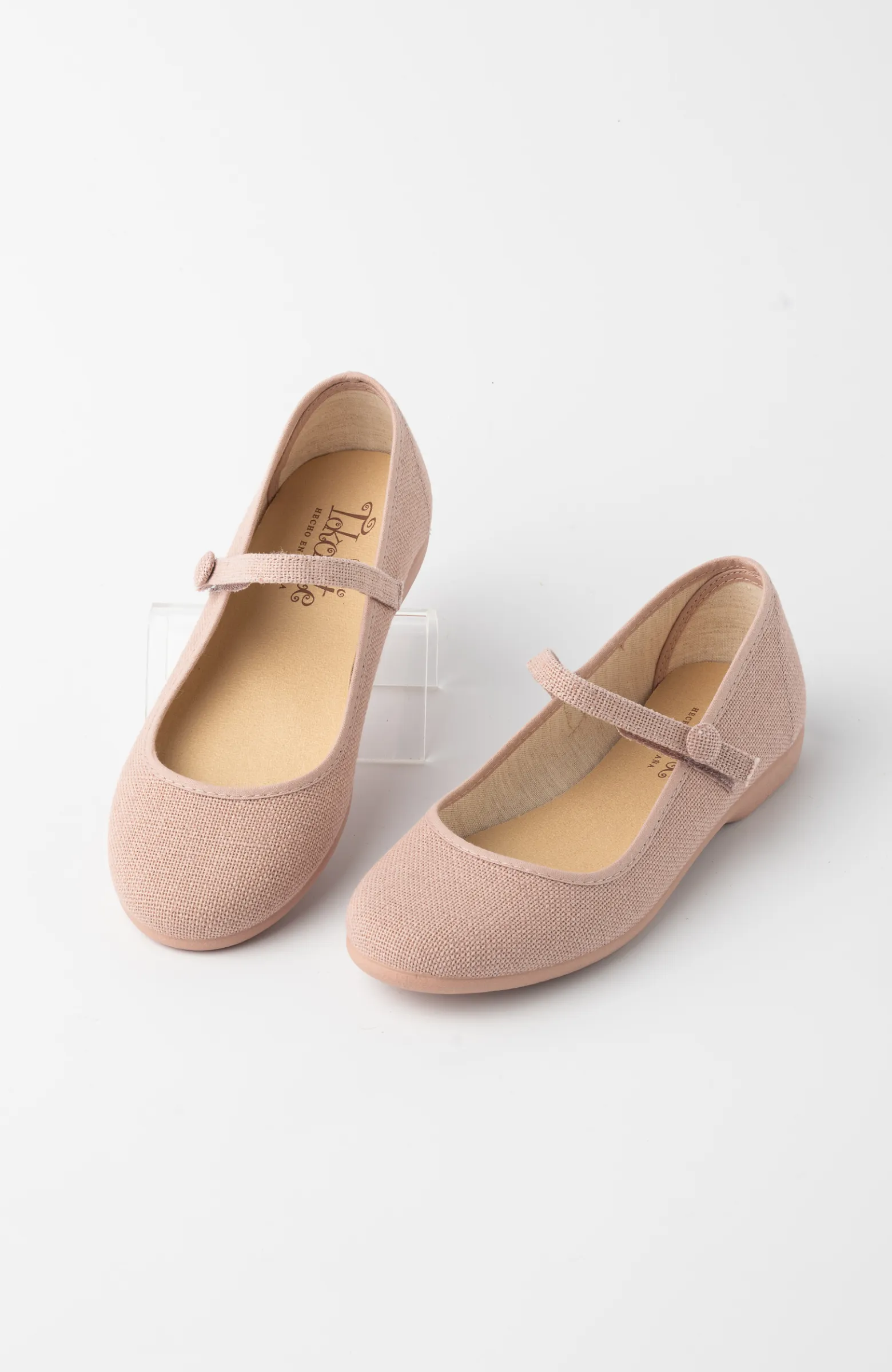 Zapatos niña ceremonia cómodos color rosa Elche