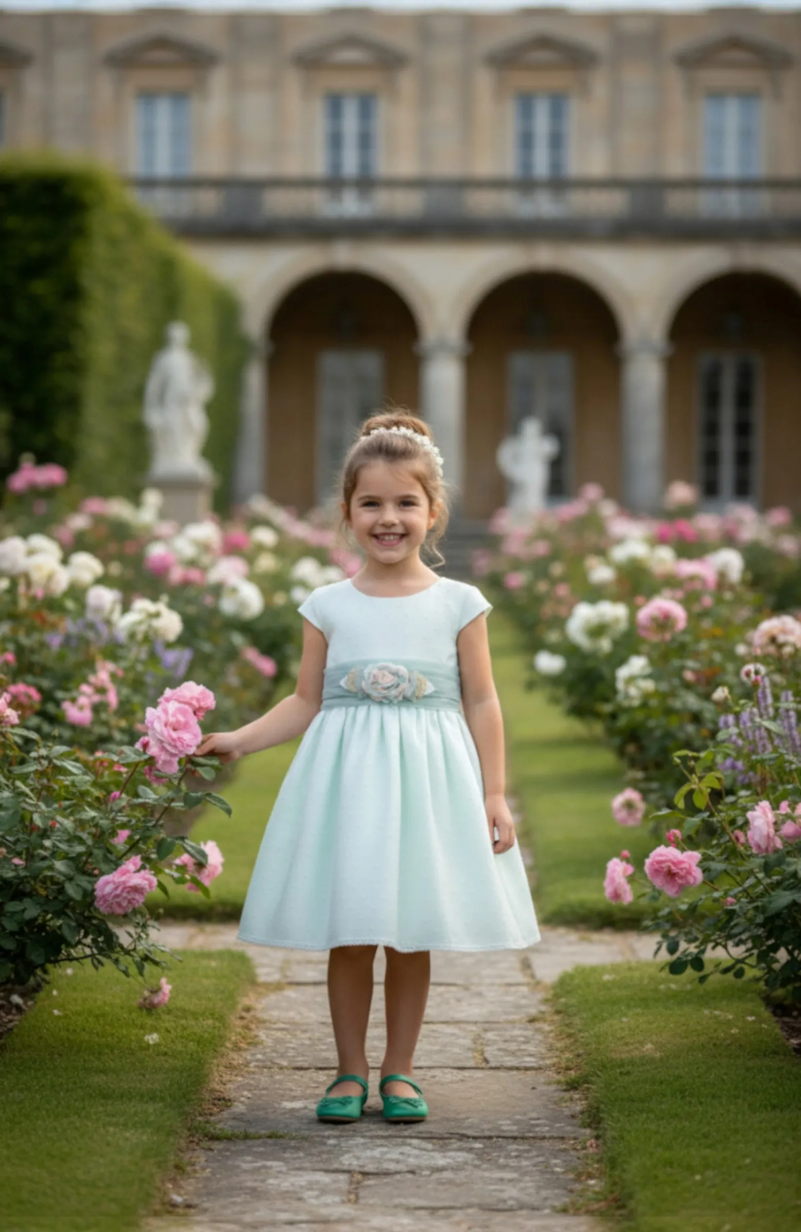 vestido niña ceremonia