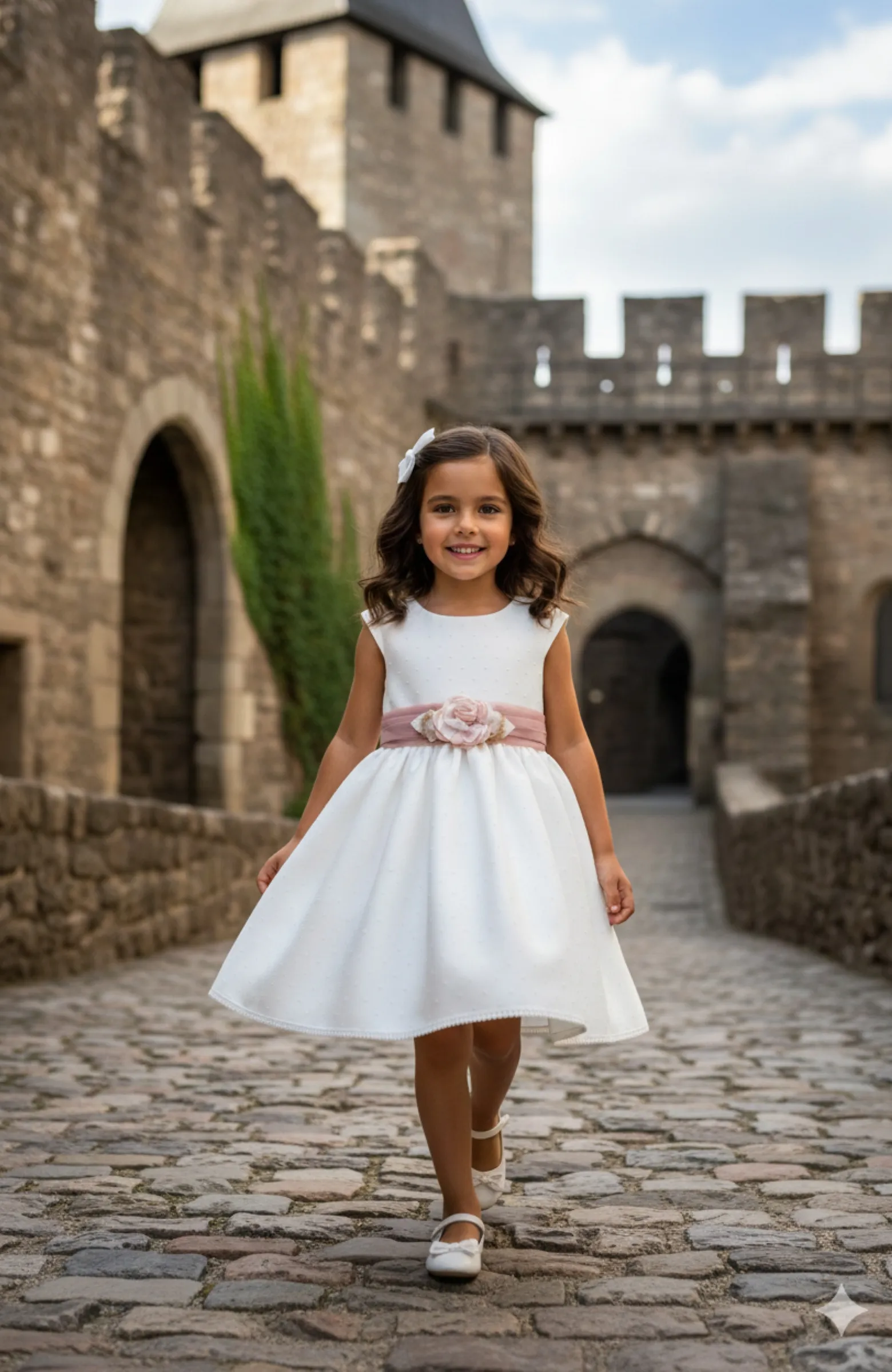 vestido niña ceremonia