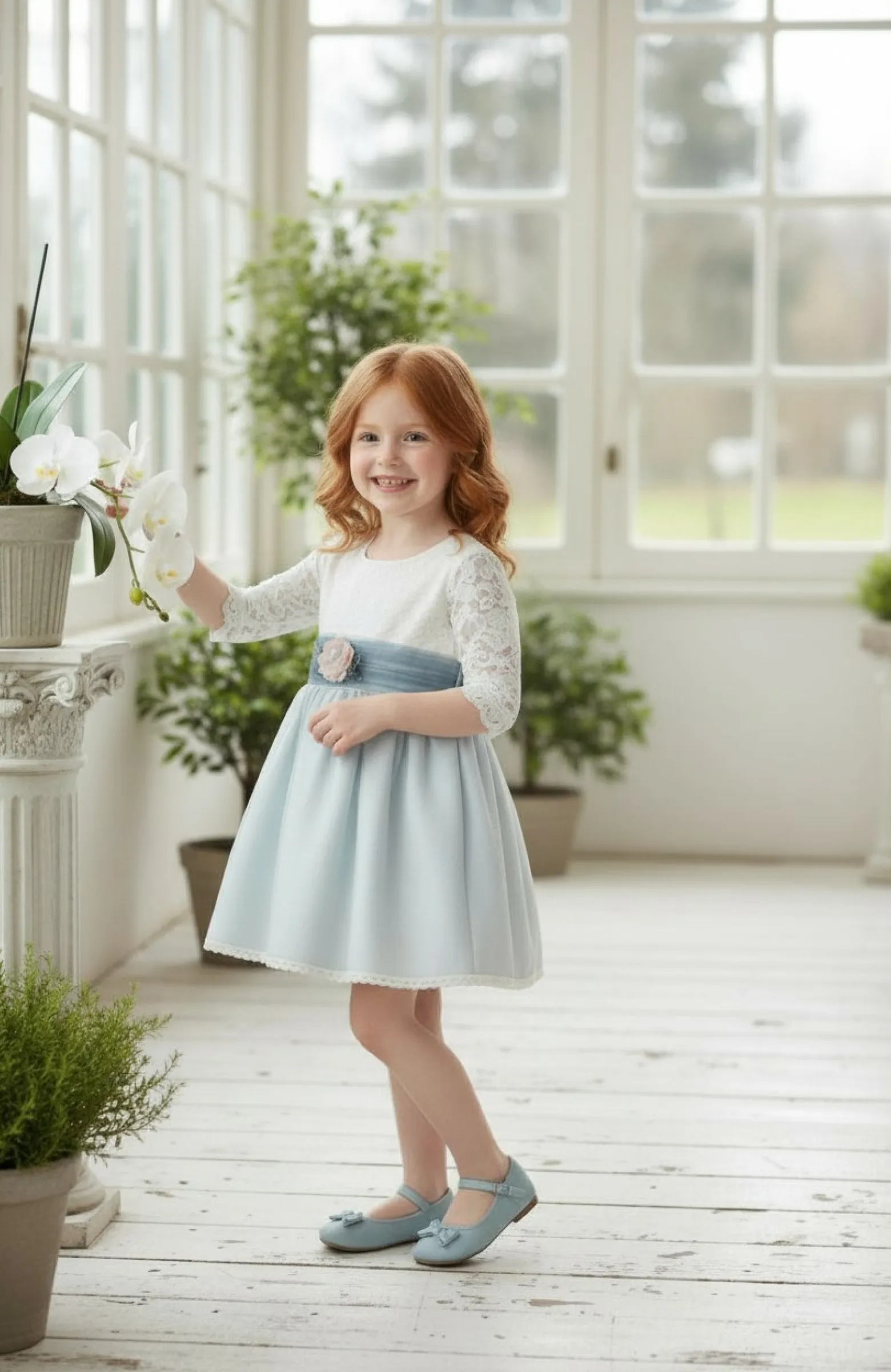 Vestido niña ceremonia