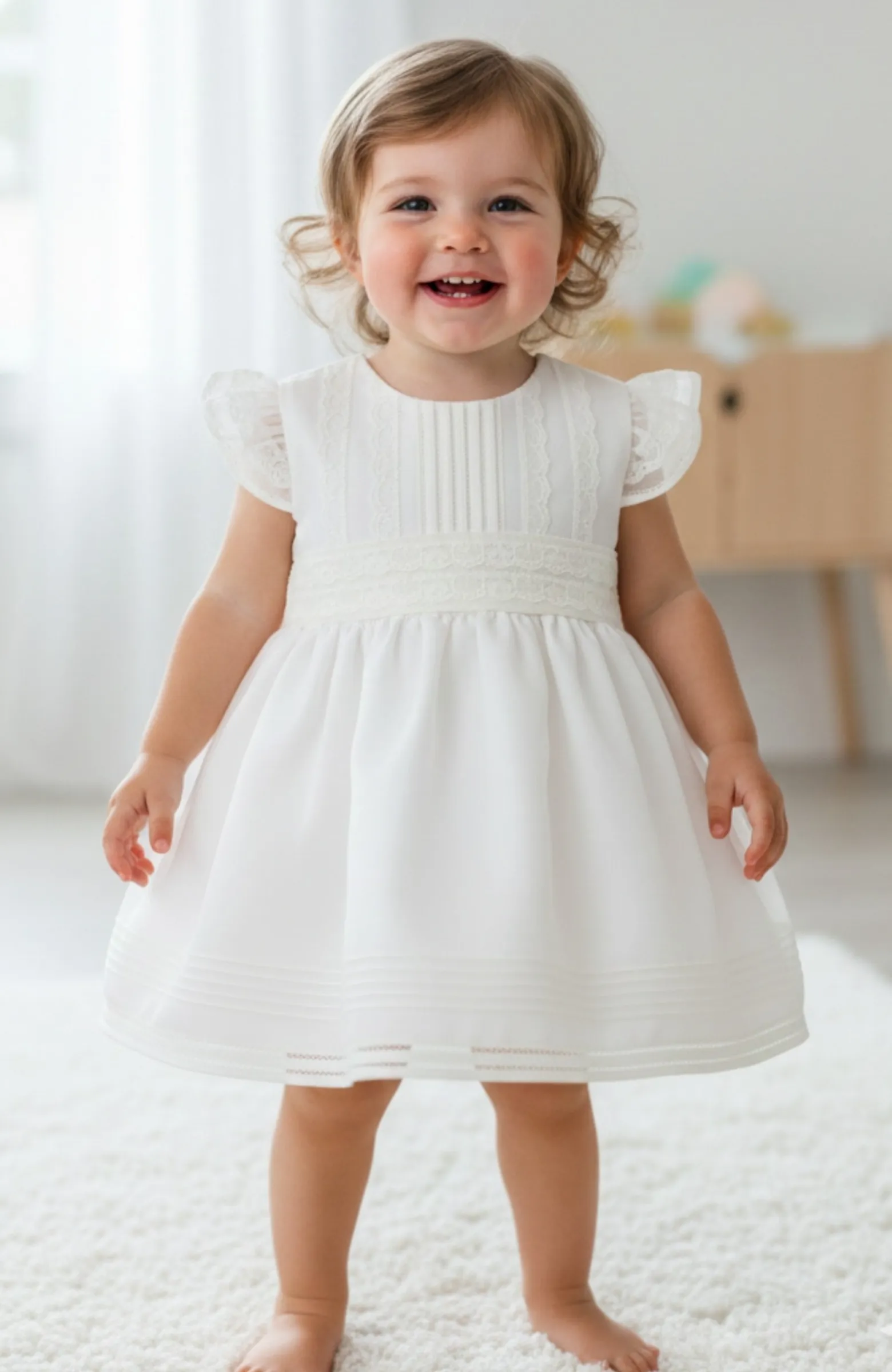 vestido bautizo niña Charo