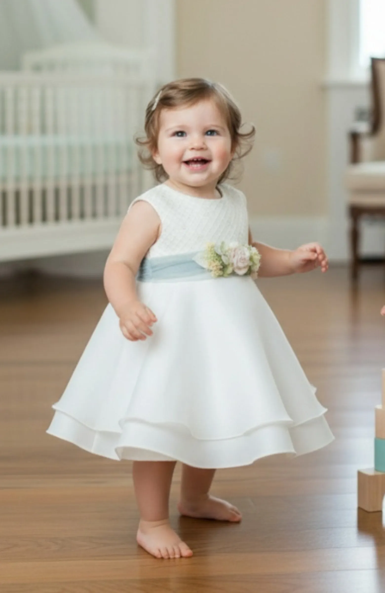 vestido niña bautizo