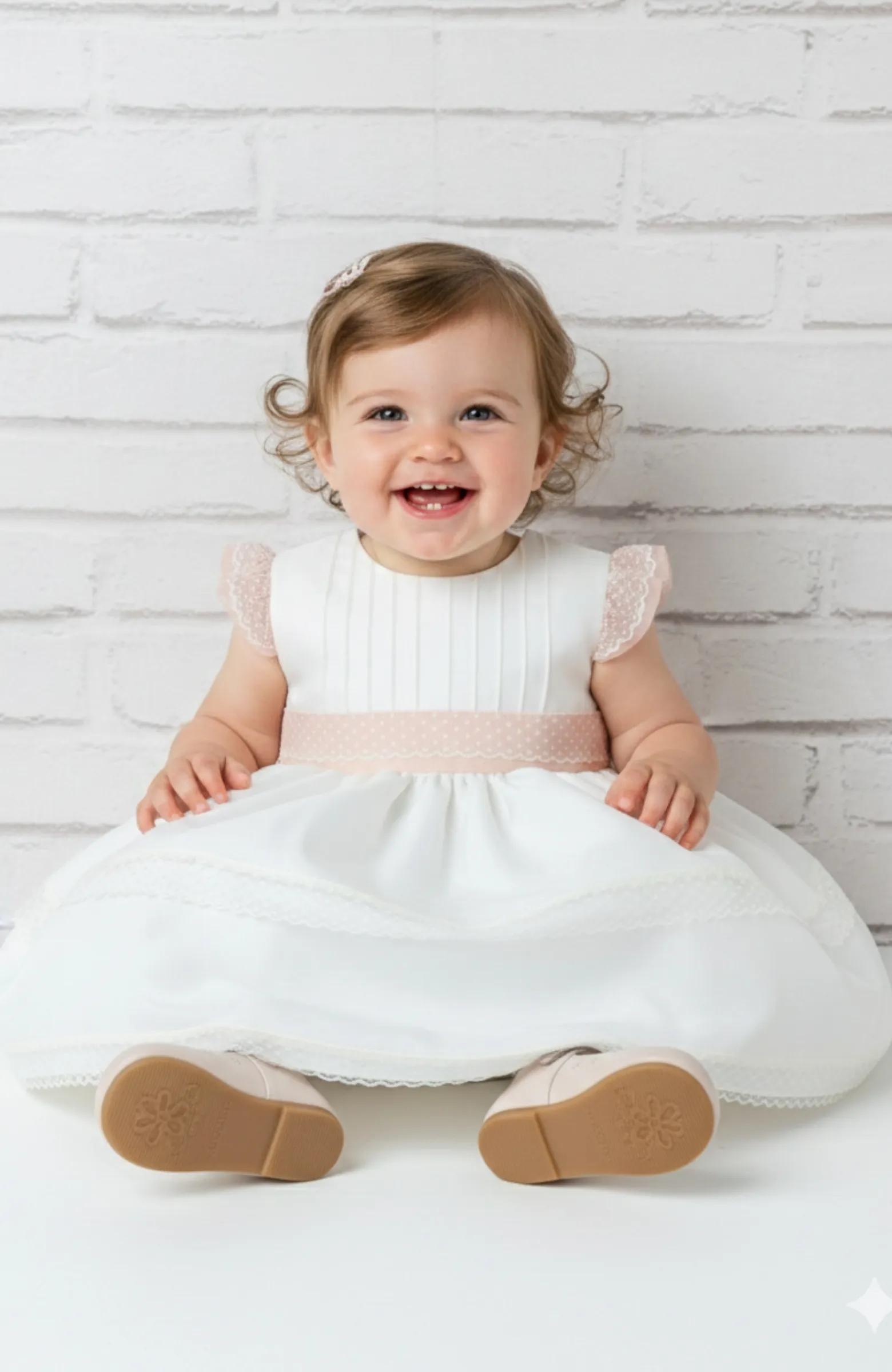 vestido bautizo niña