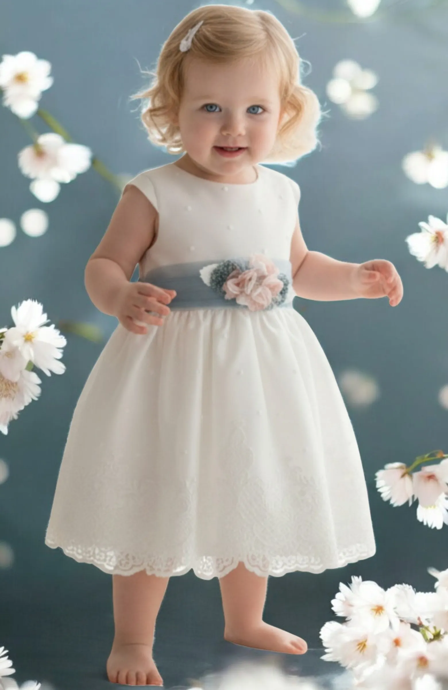 Vestido Bautizo niña 