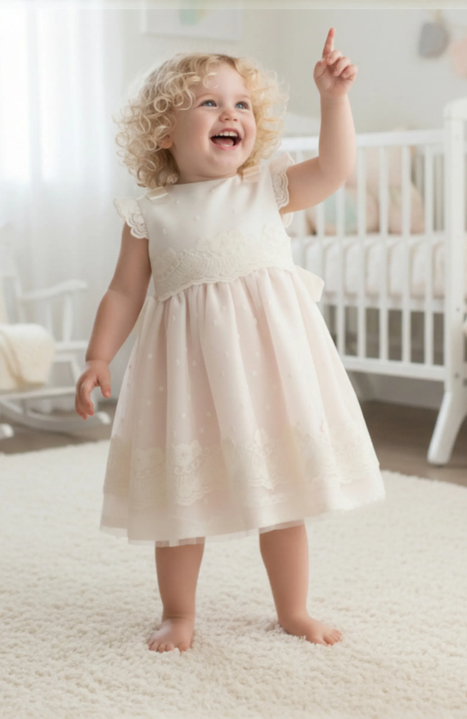 vestido bautizo niña