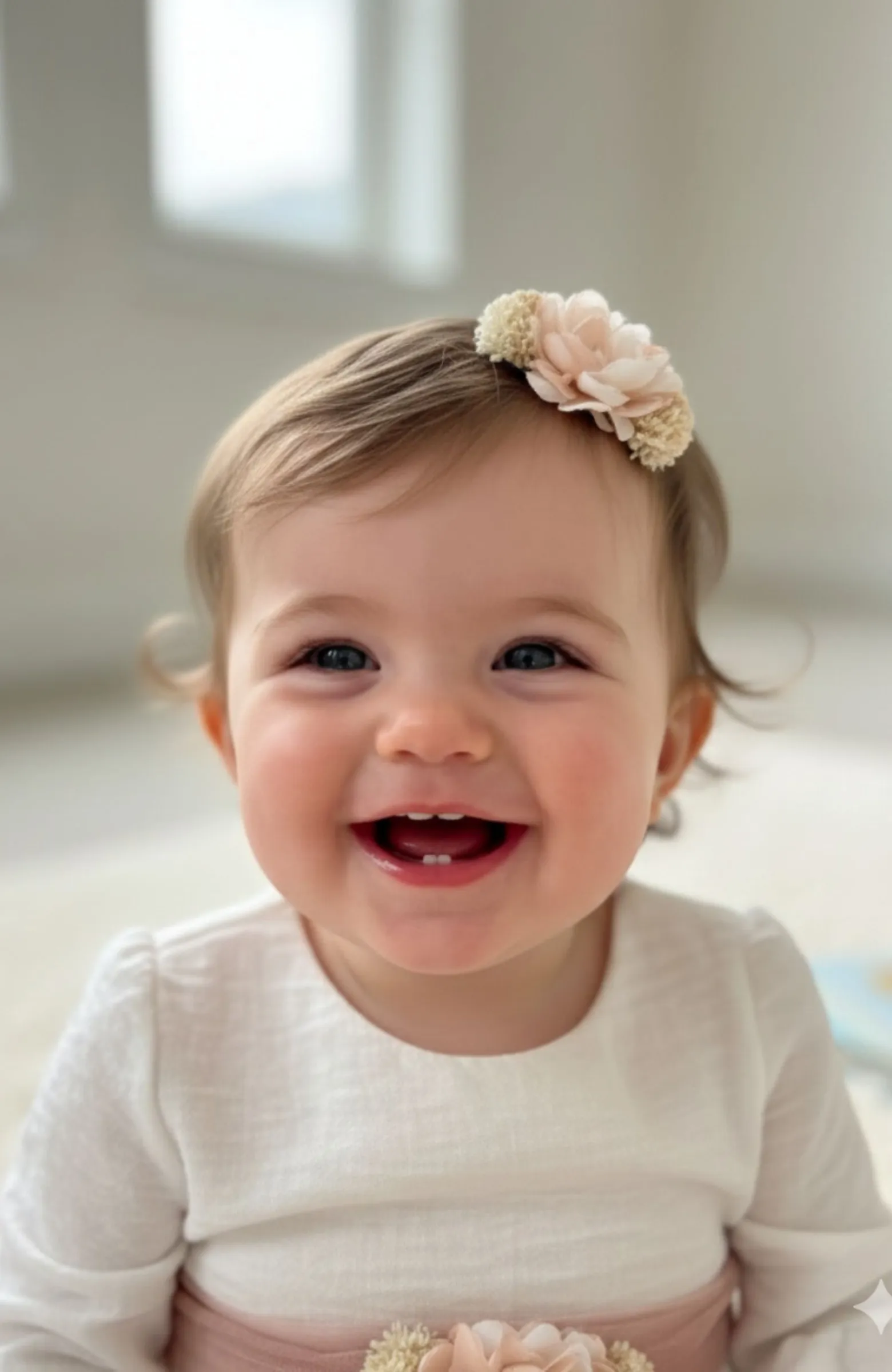 horquilla floral niña ceremonia