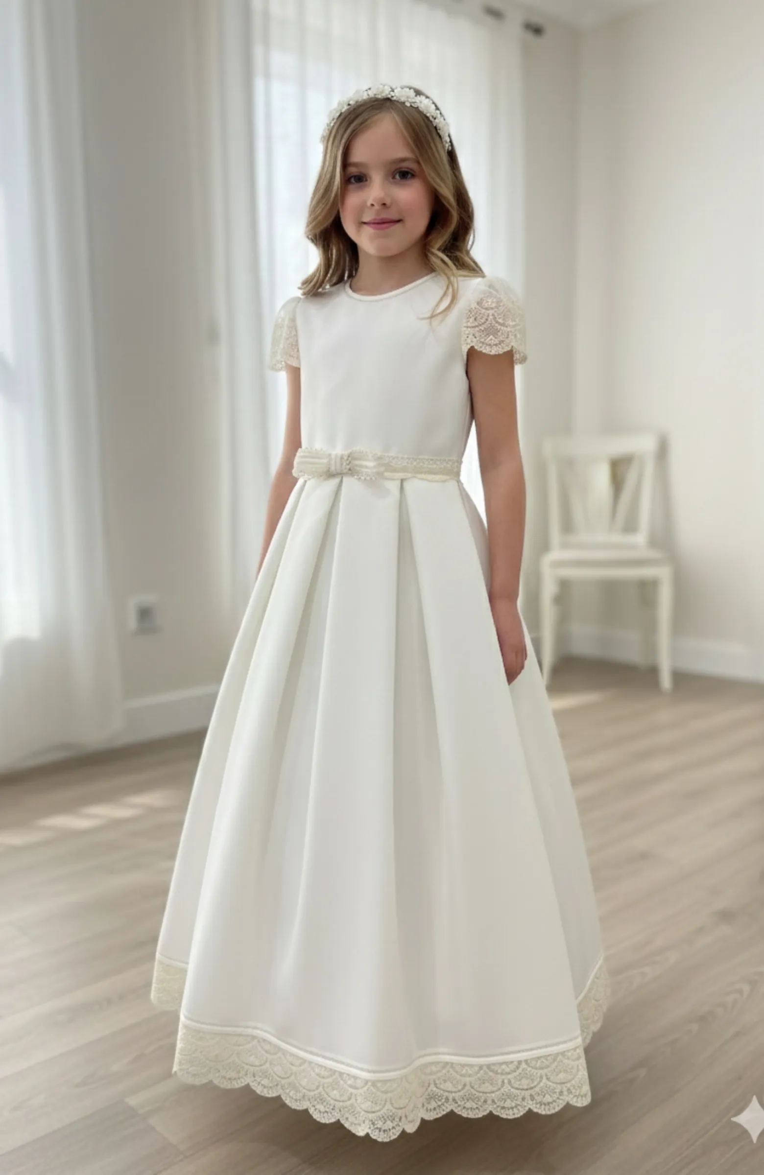 Vestido niña Comunión outlet Roma