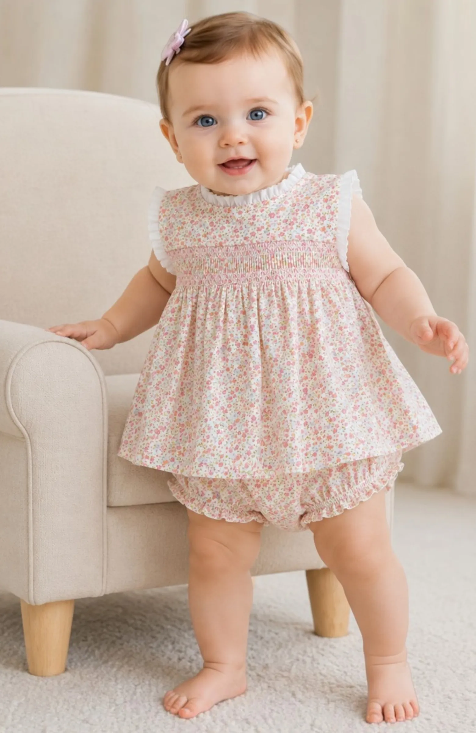 Vestido con braguita bebé JMC