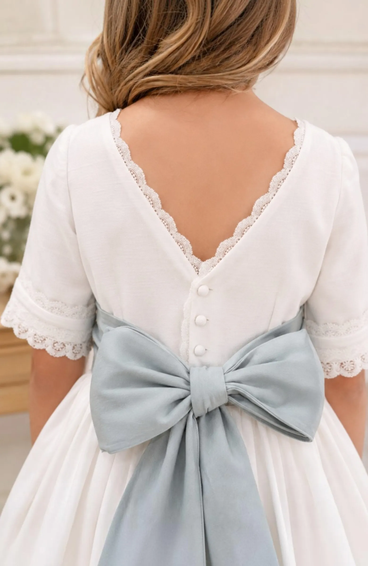 Vestido niña Comunión Aleli