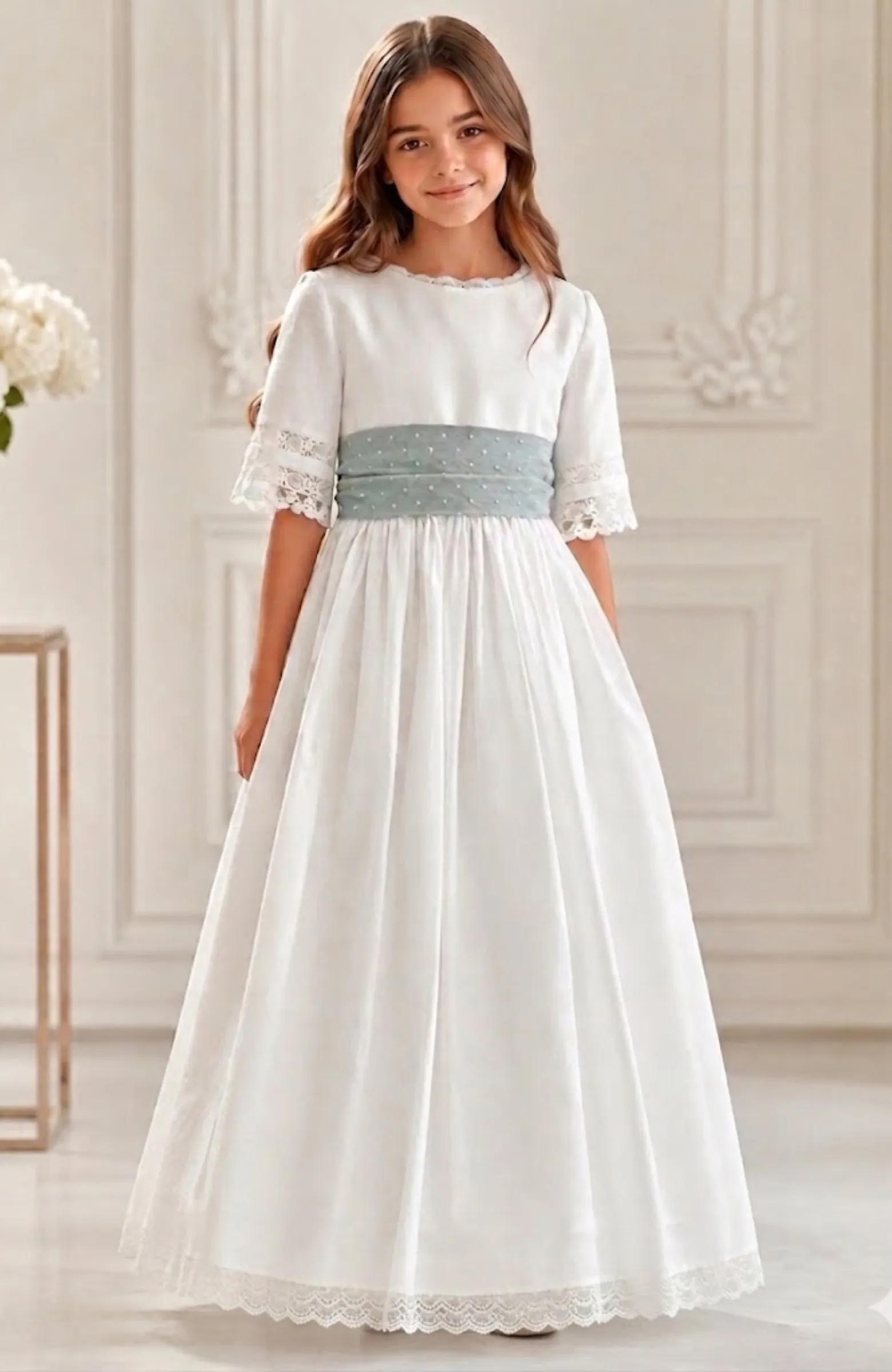 Vestido niña Comunión Aleli