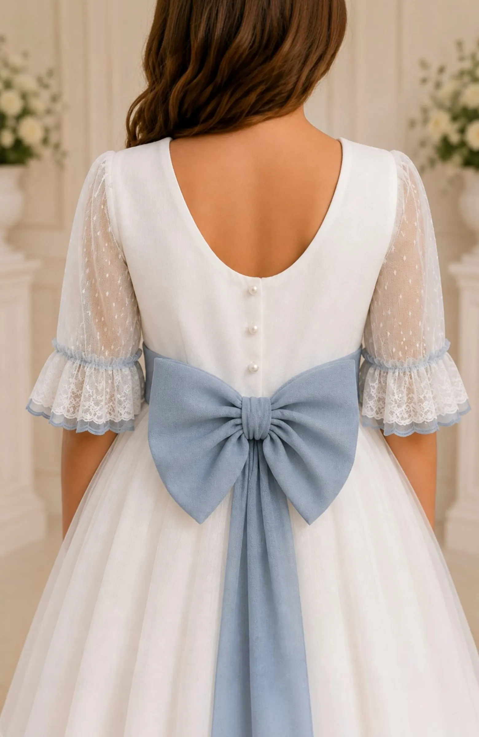 Vestido de Comunión Ambar