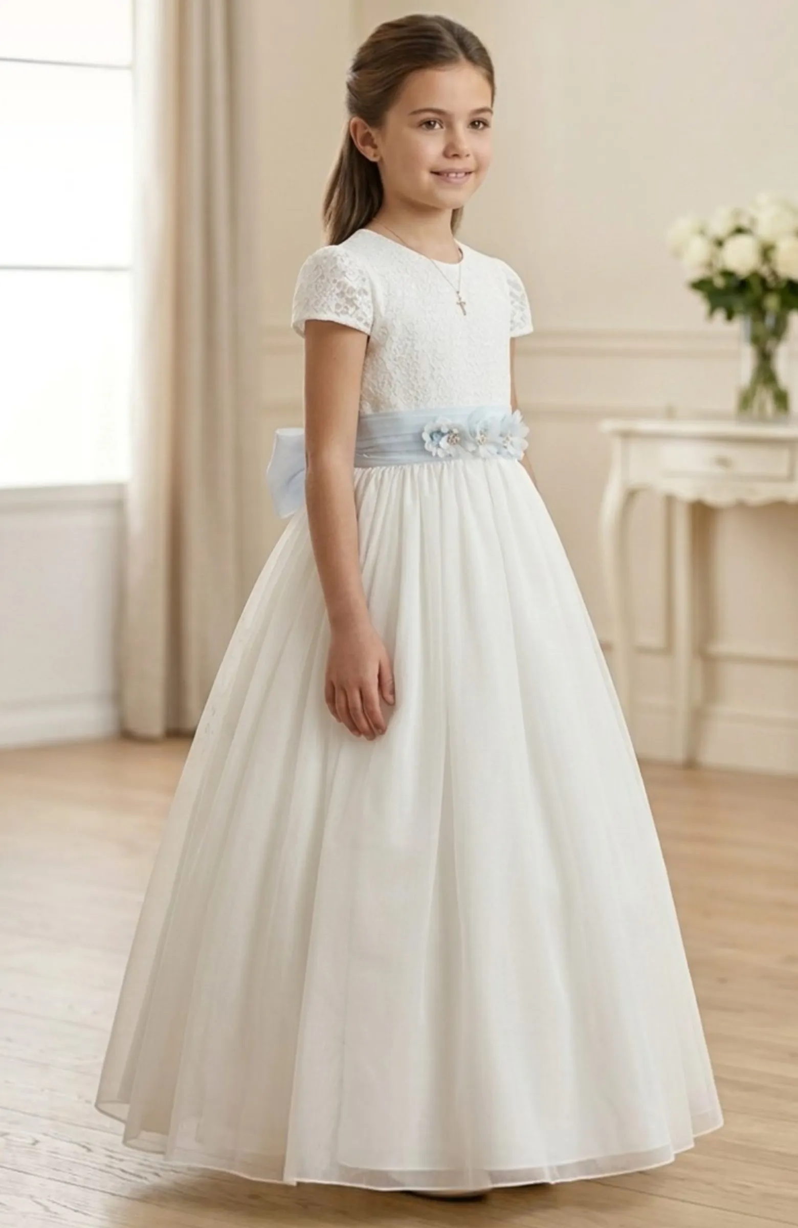 Vestido niña Comunión Aria